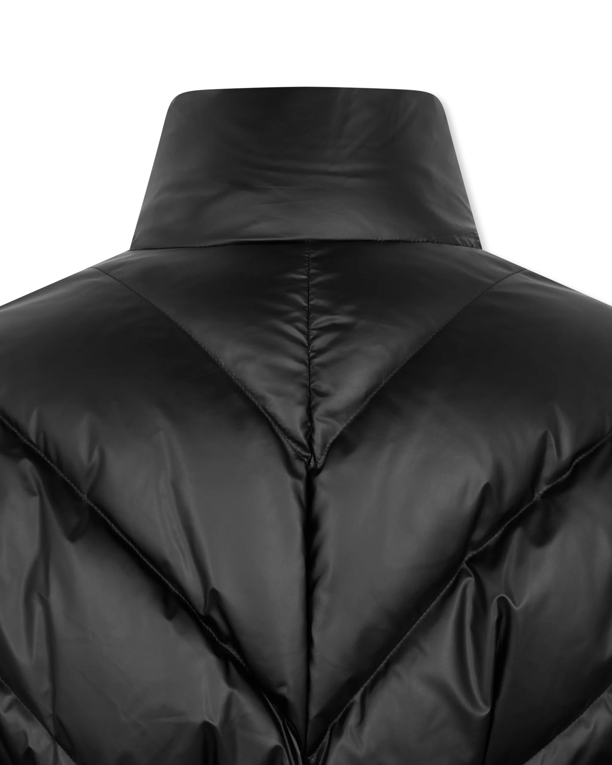 Baroque-Buckle Puffer Jacket