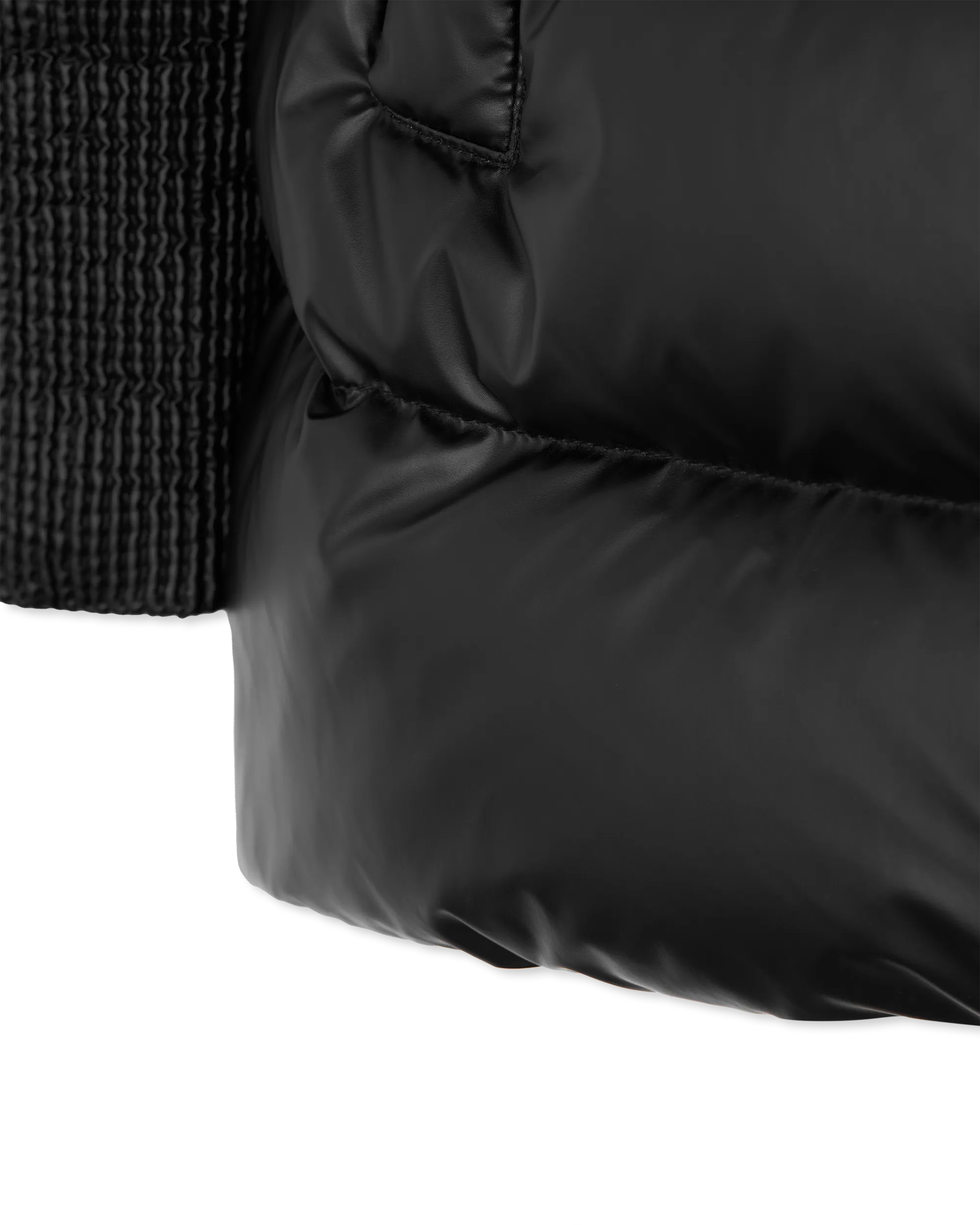 Baroque-Buckle Puffer Jacket