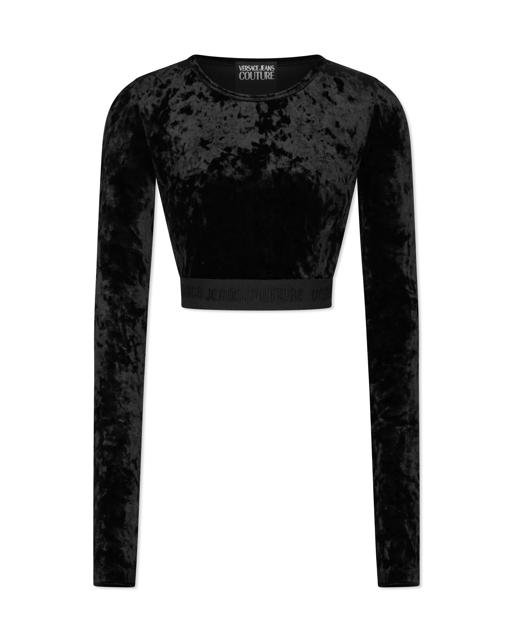 Velvet Crop Top