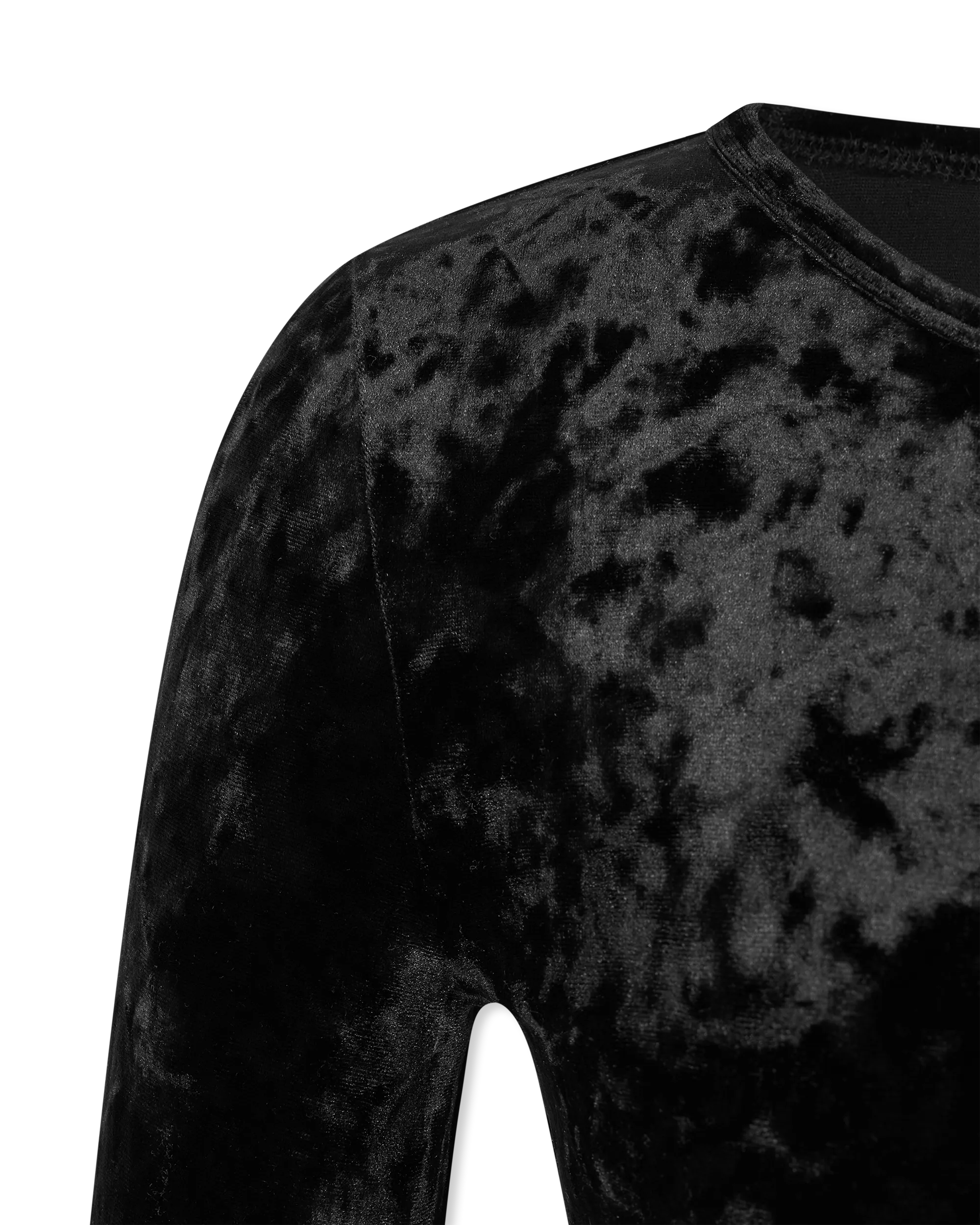 Velvet Crop Top