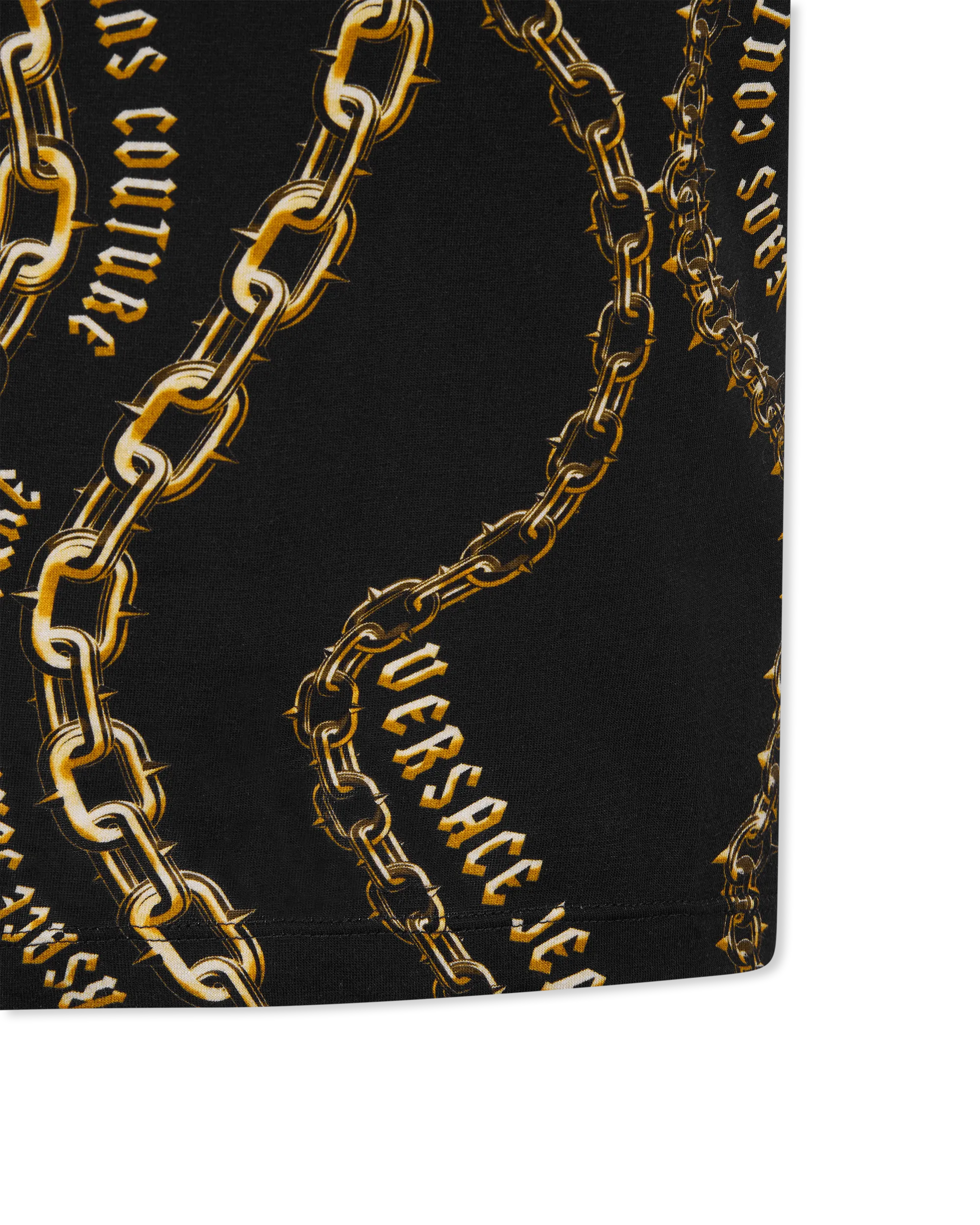 Chain Couture Baroque Buckle Midi Tank Dress