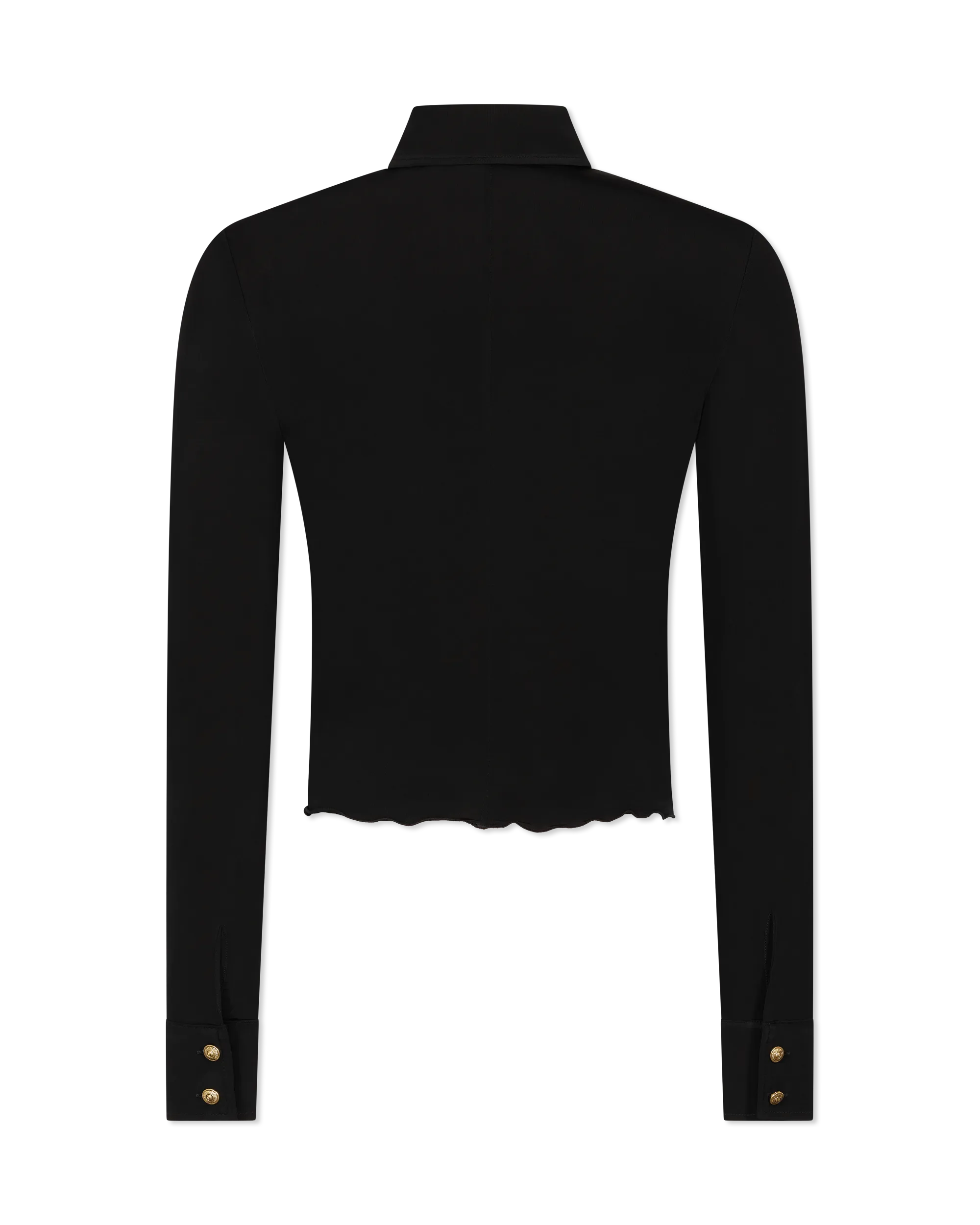 Fluid V-Emblem Button Shirt