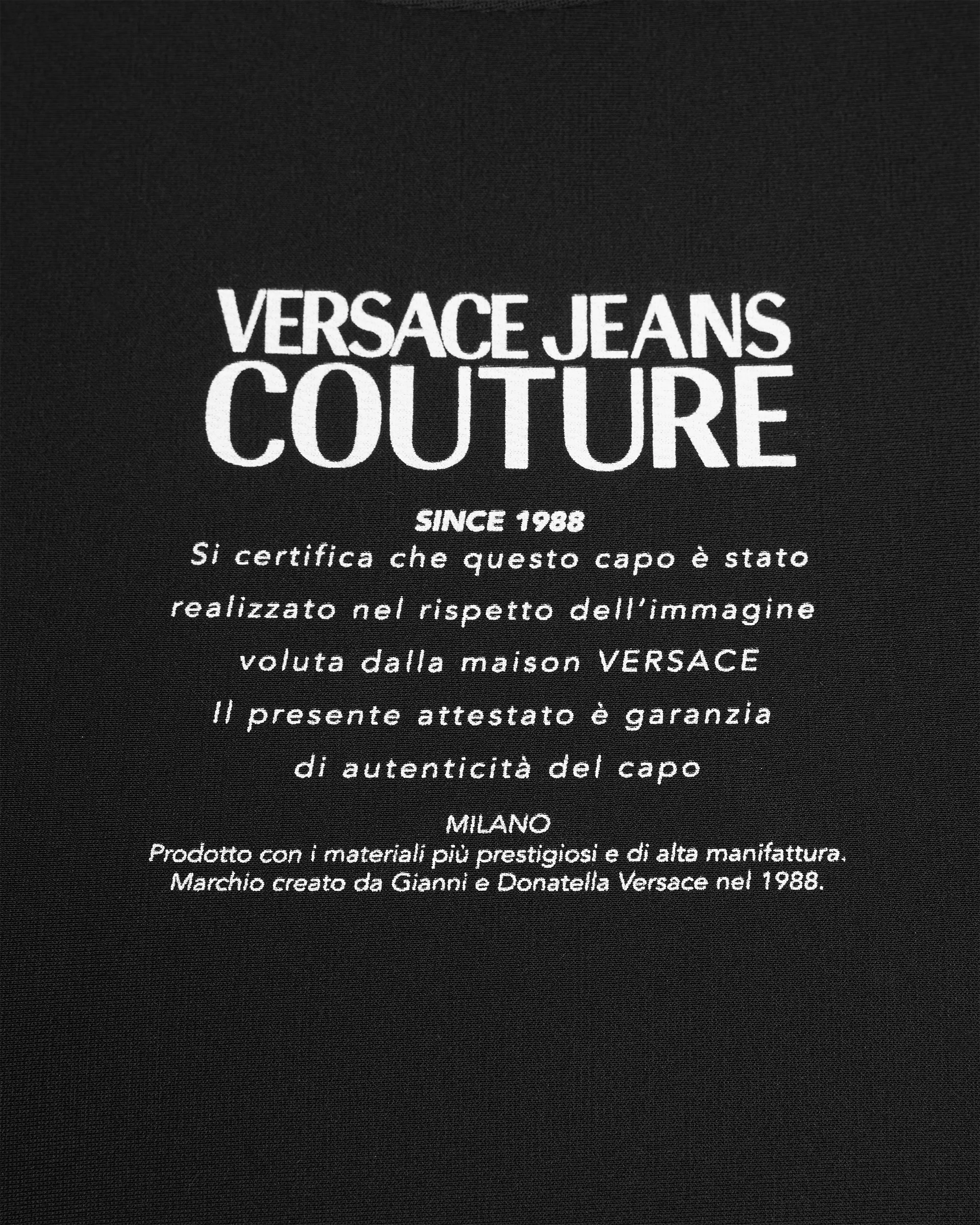 Logo ID Tag Print Cropped T-Shirt