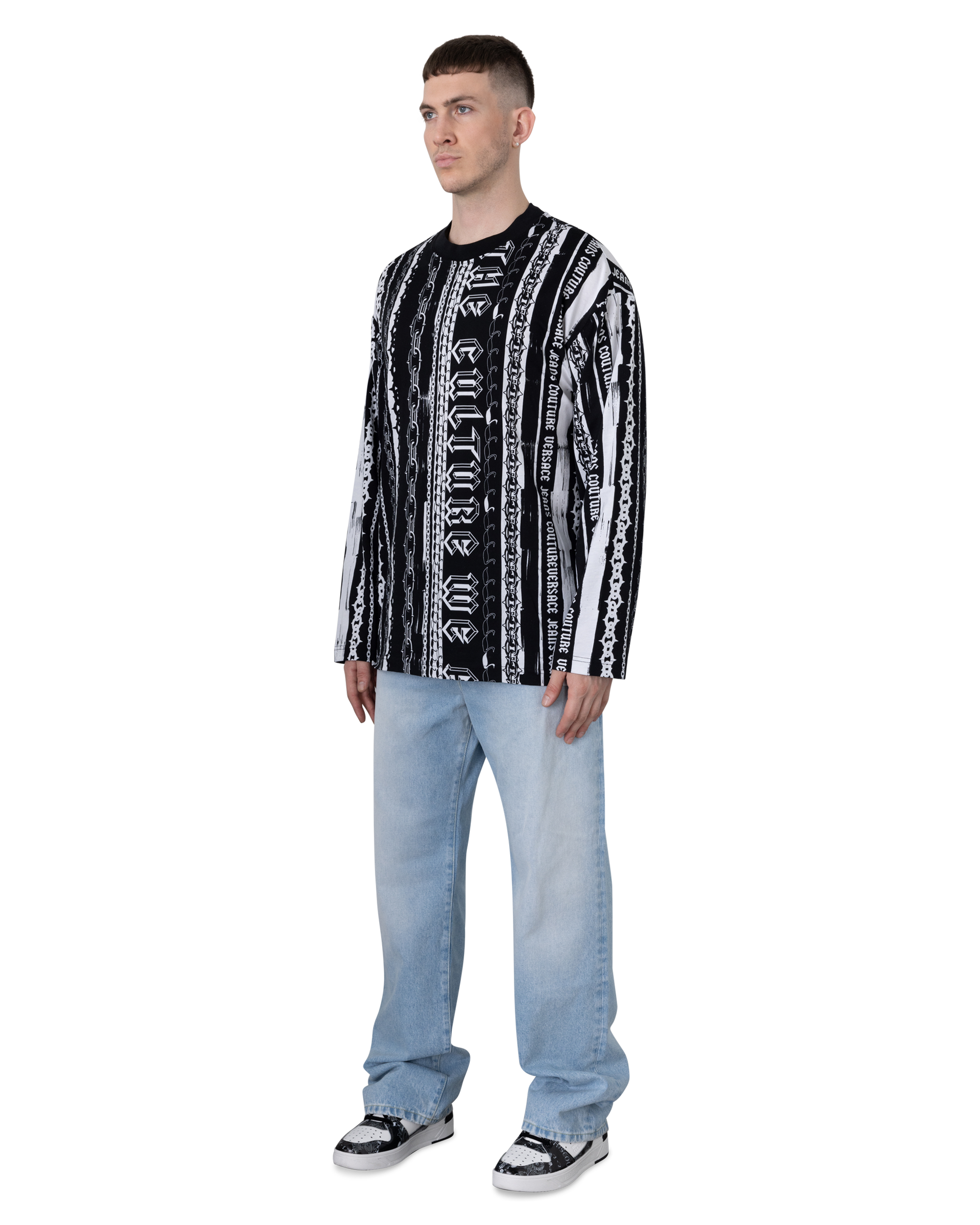 Stripes Relaxed Fit Long Sleeve T-shirt