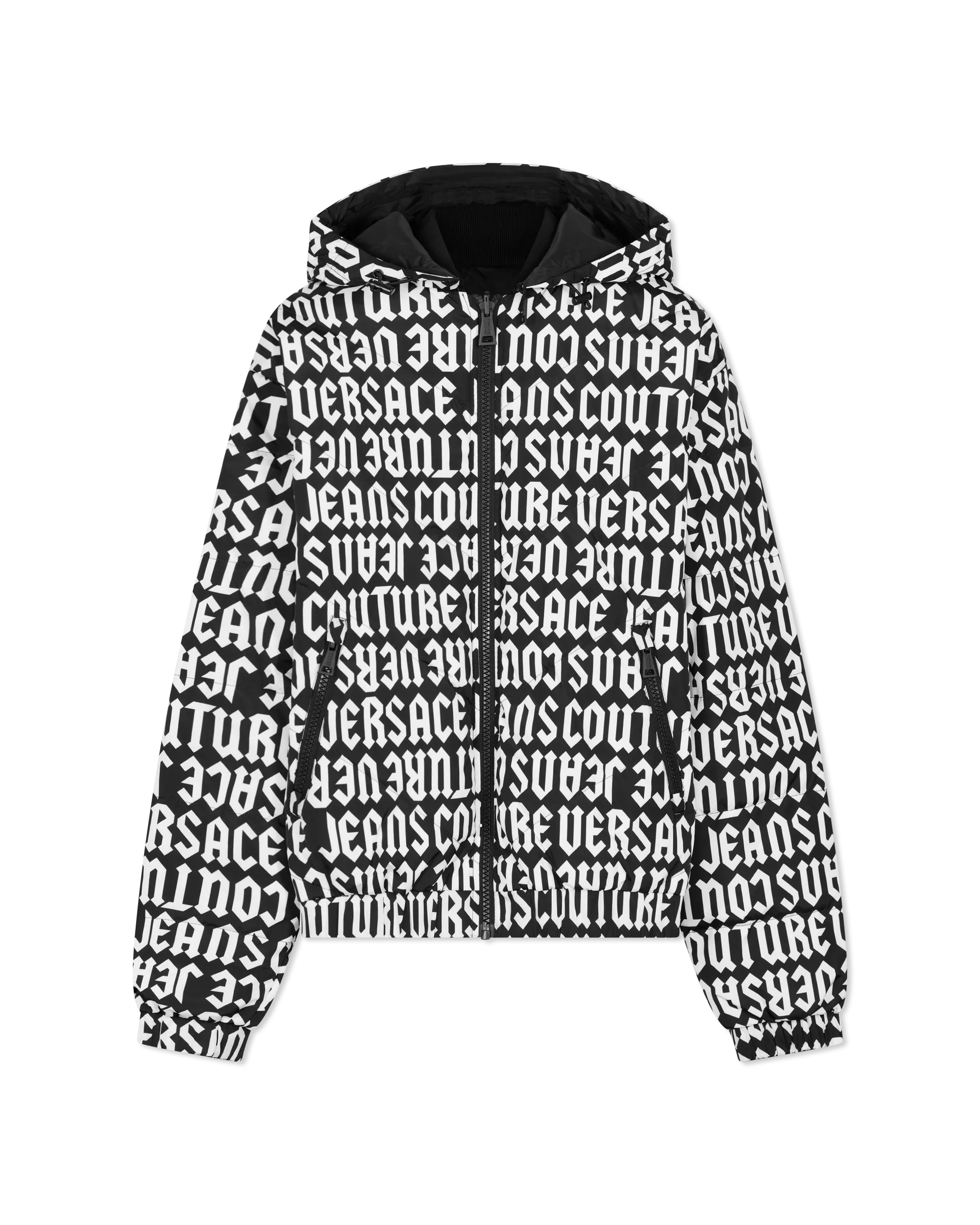 Logomania Reversible Puffer Jacket