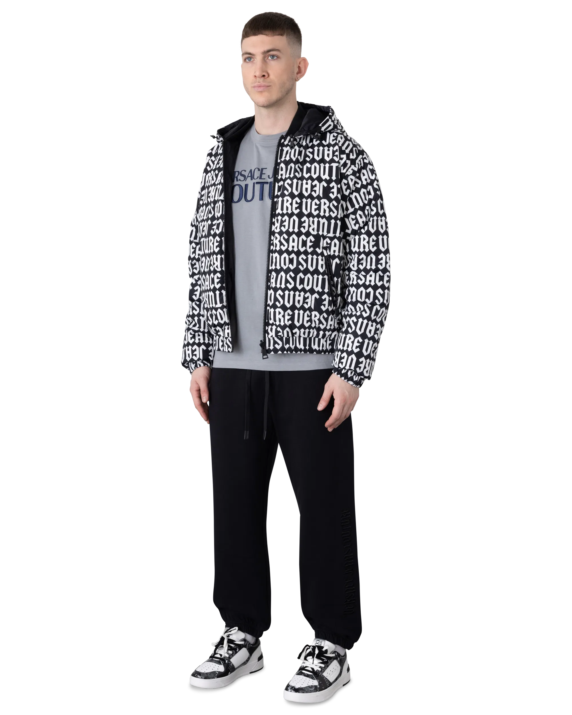 Logomania Reversible Puffer Jacket