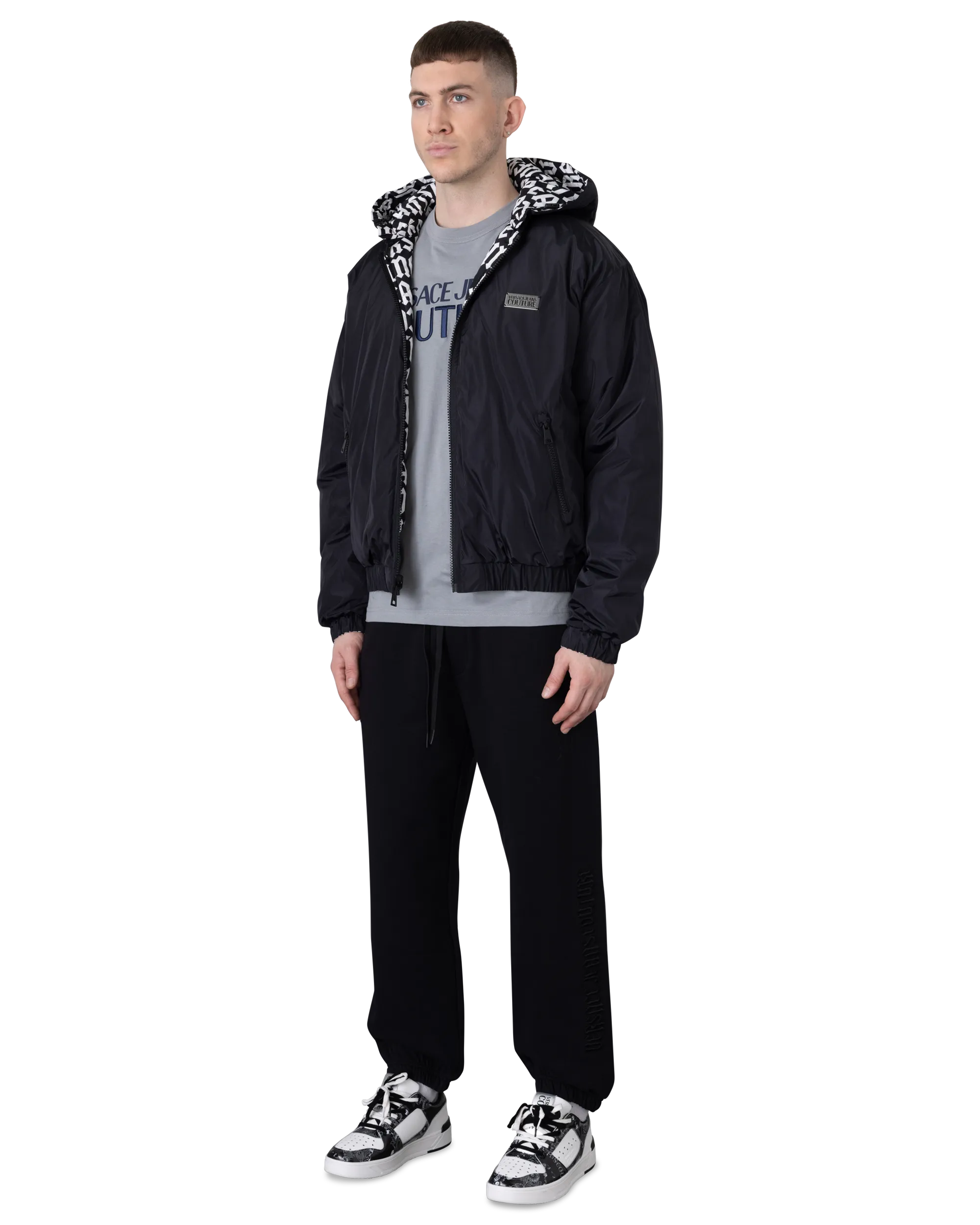 Logomania Reversible Puffer Jacket