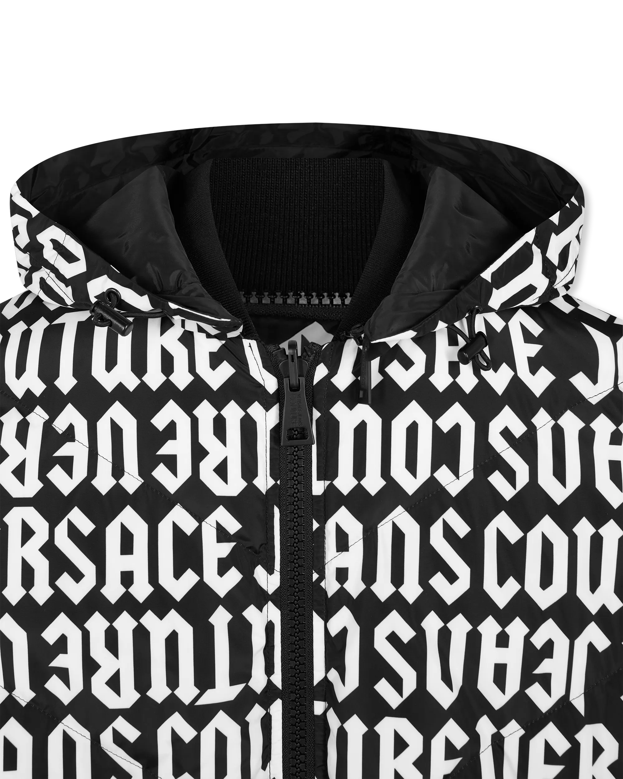 Logomania Reversible Puffer Jacket