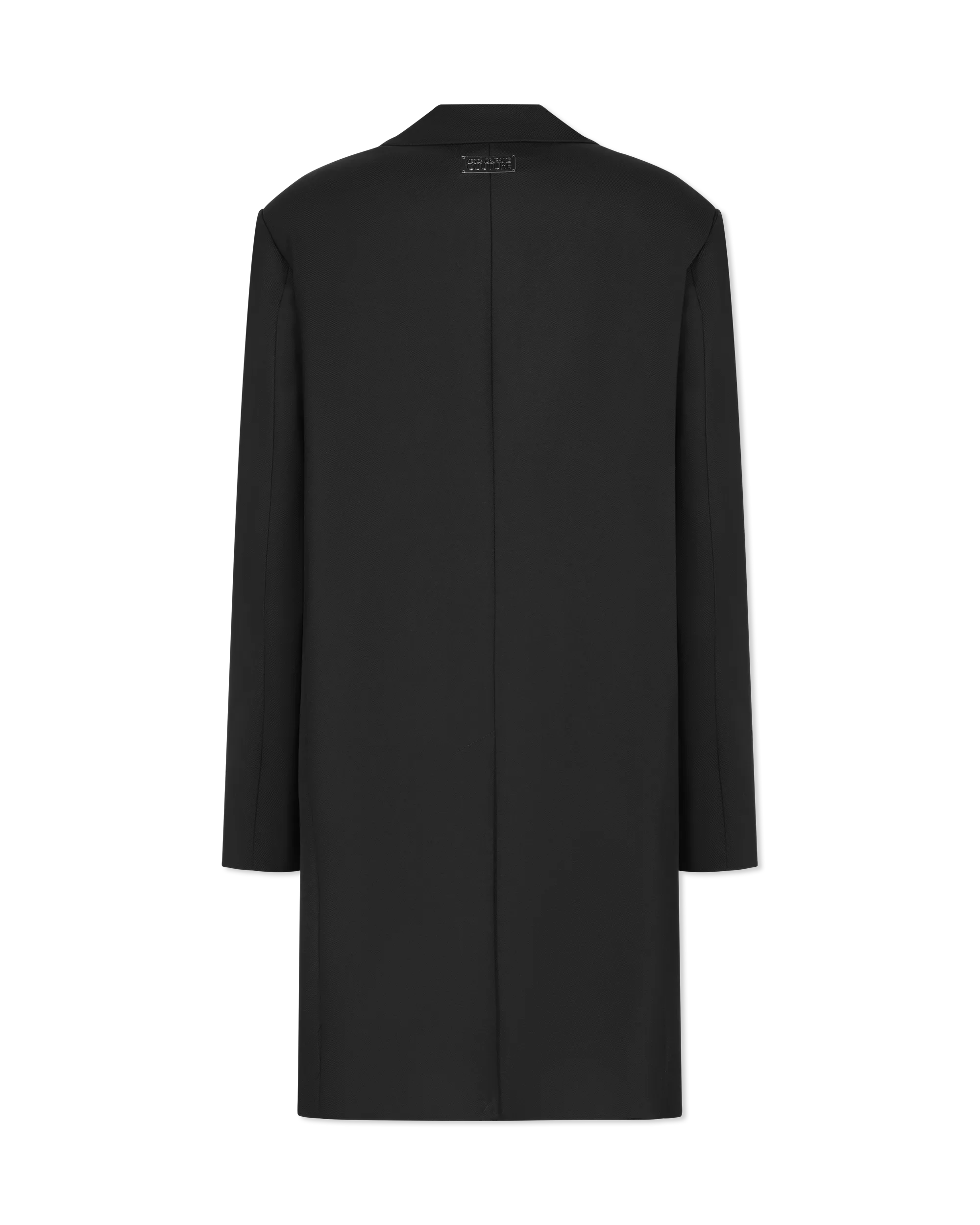 Single-Breasted Long Coat