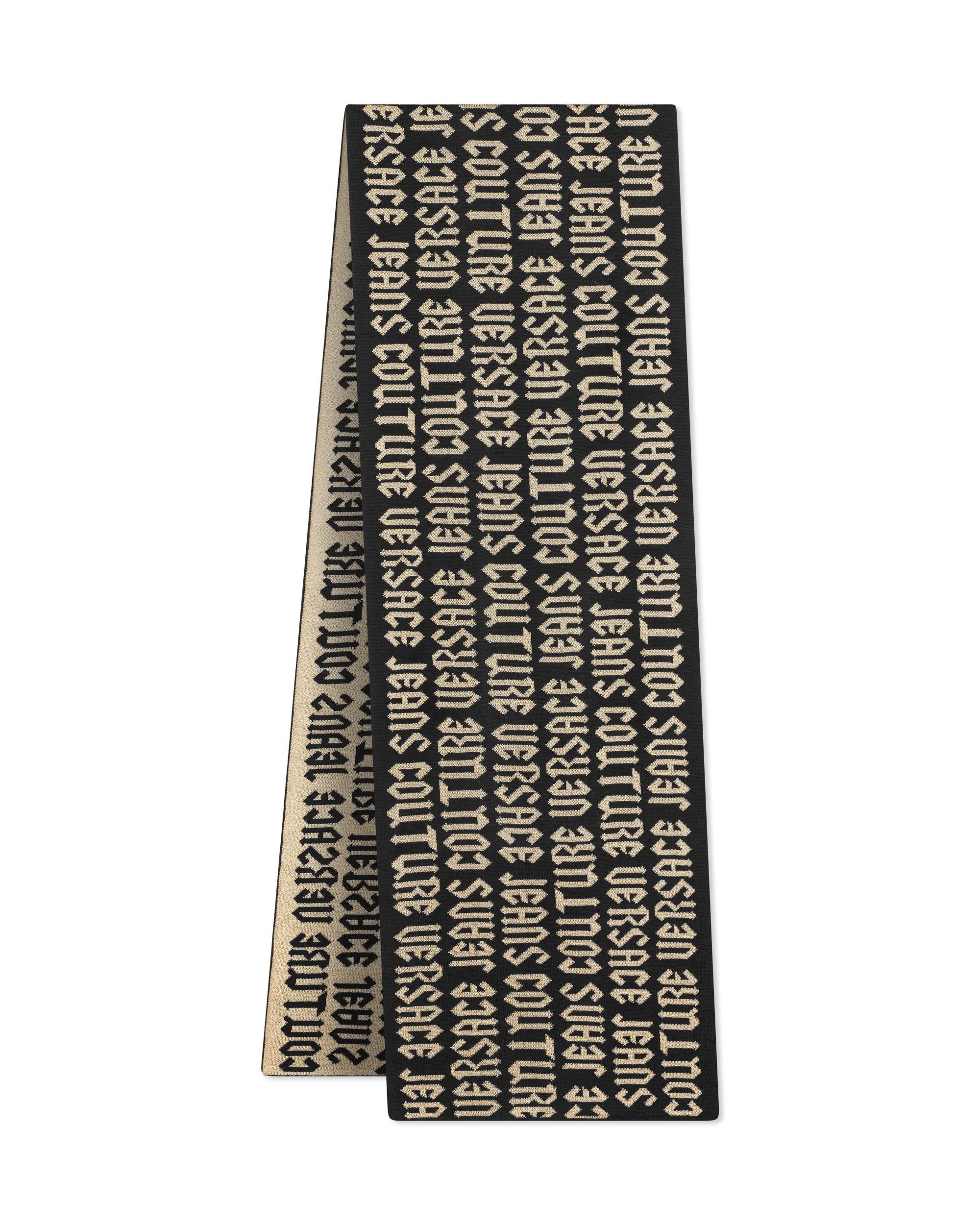 All-Over Logo Two-Tone Scarf