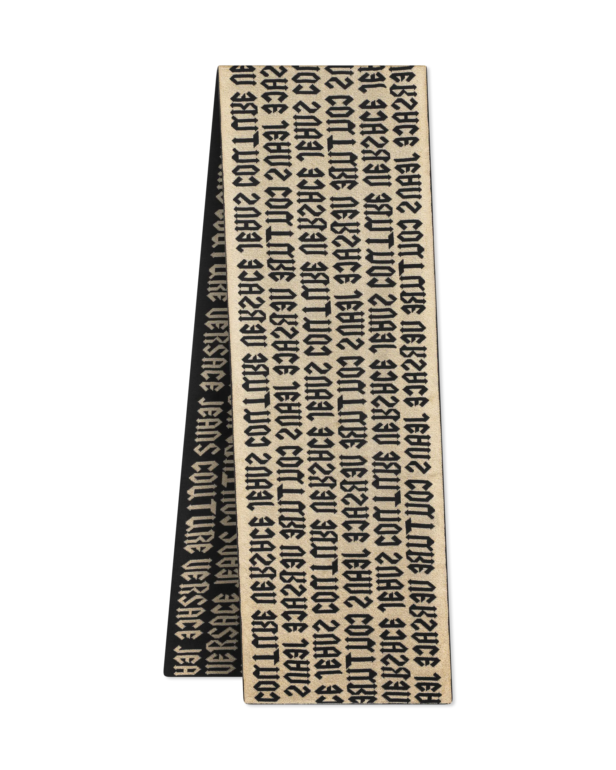 All-Over Logo Two-Tone Scarf