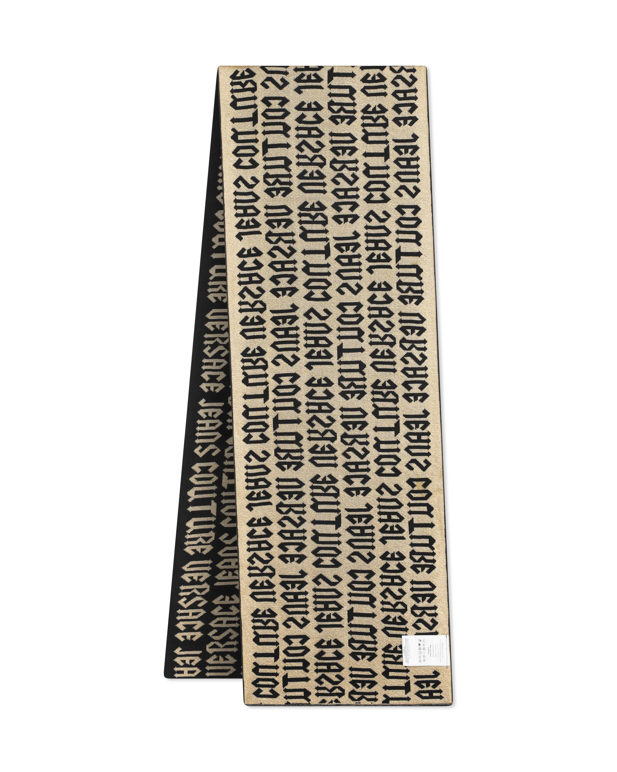 All-Over Logo Two-Tone Scarf