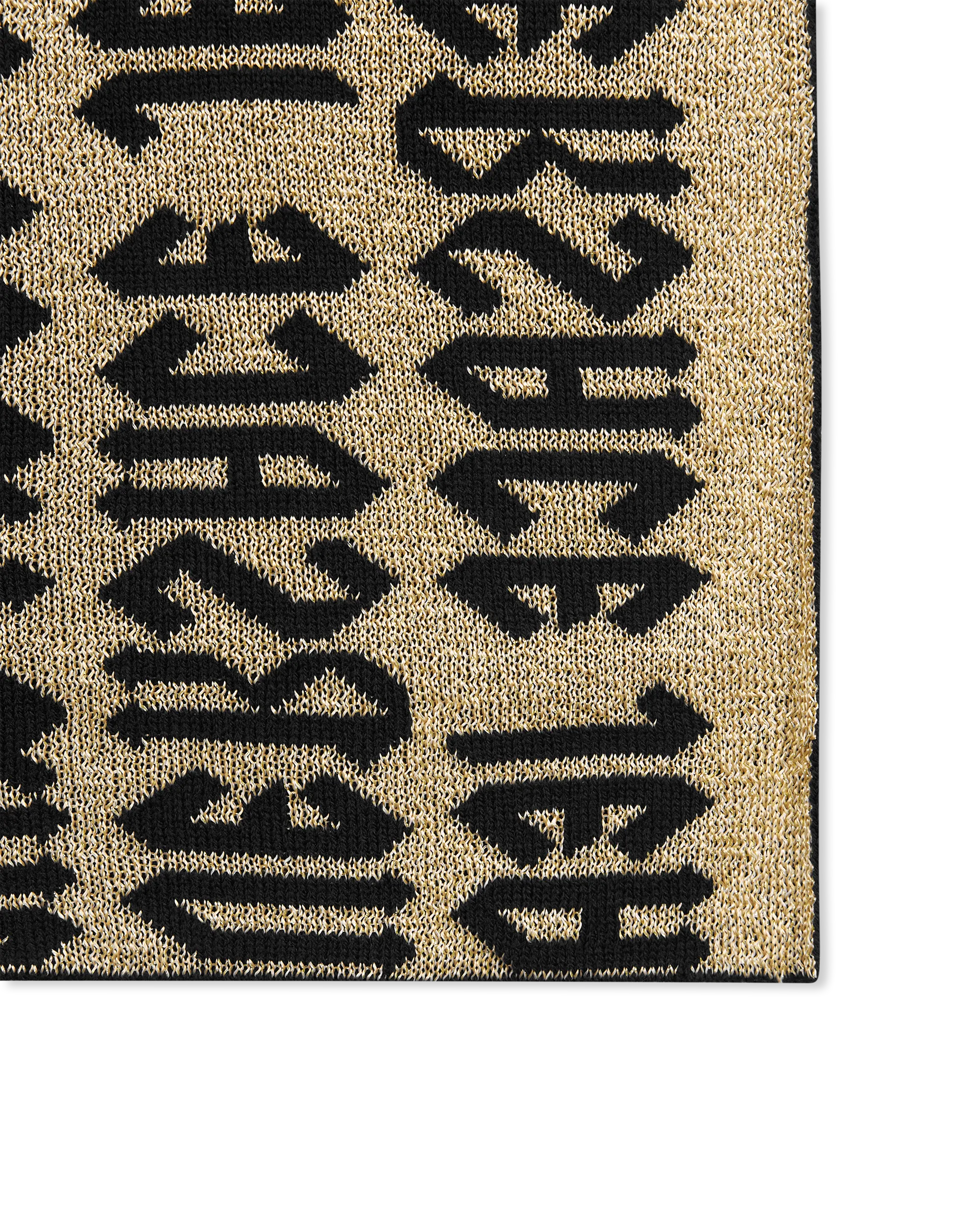 All-Over Logo Two-Tone Scarf