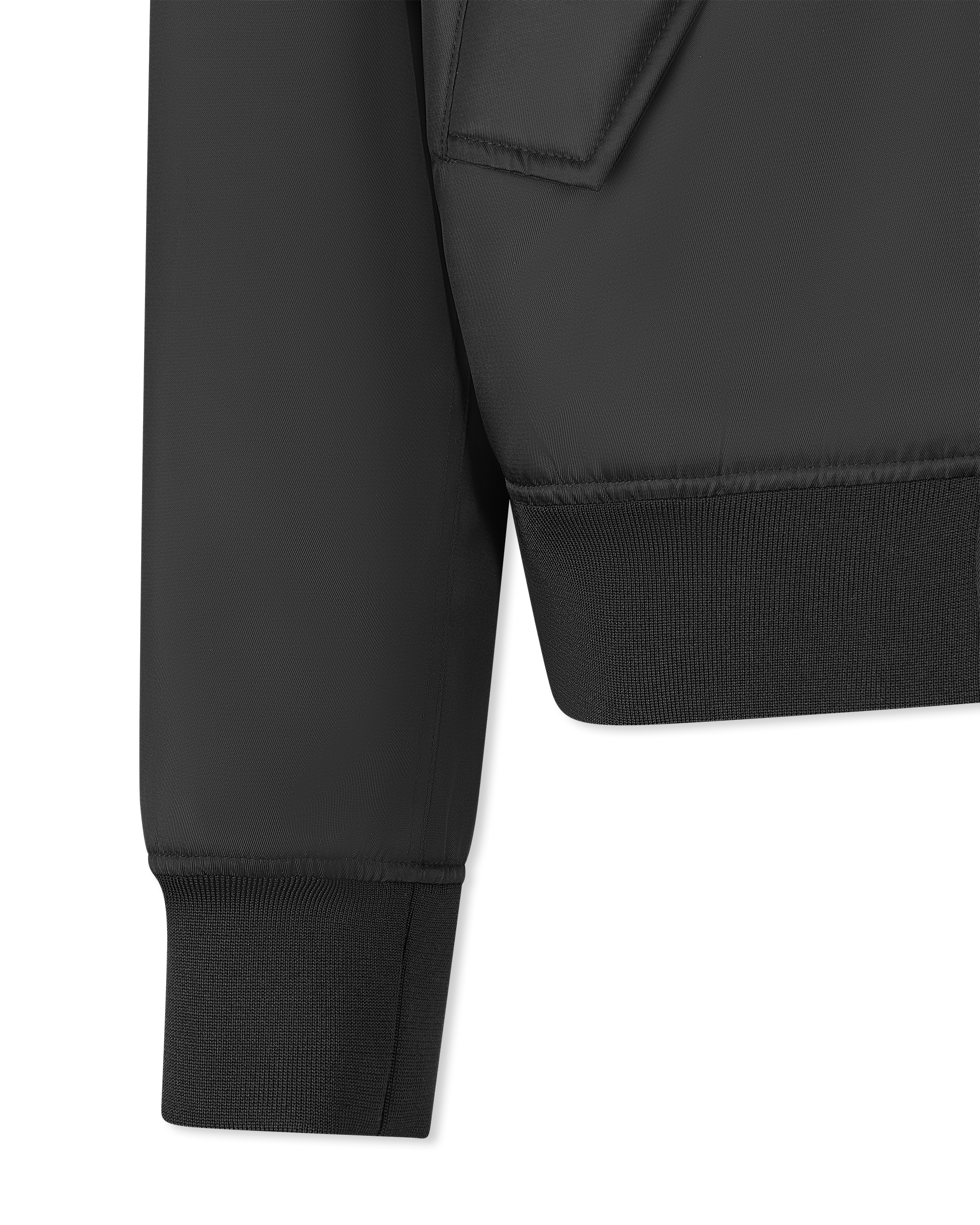 Striped Bomber Jacket