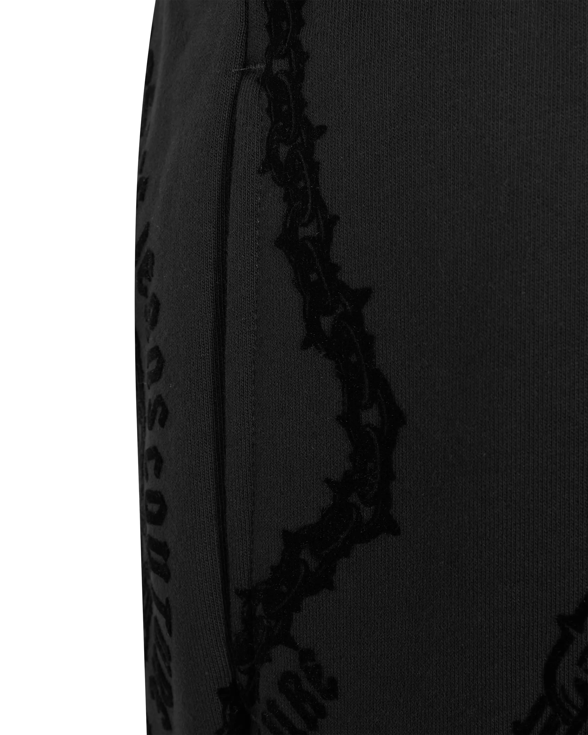 Chain Print Logo Drawstring Sweatpants