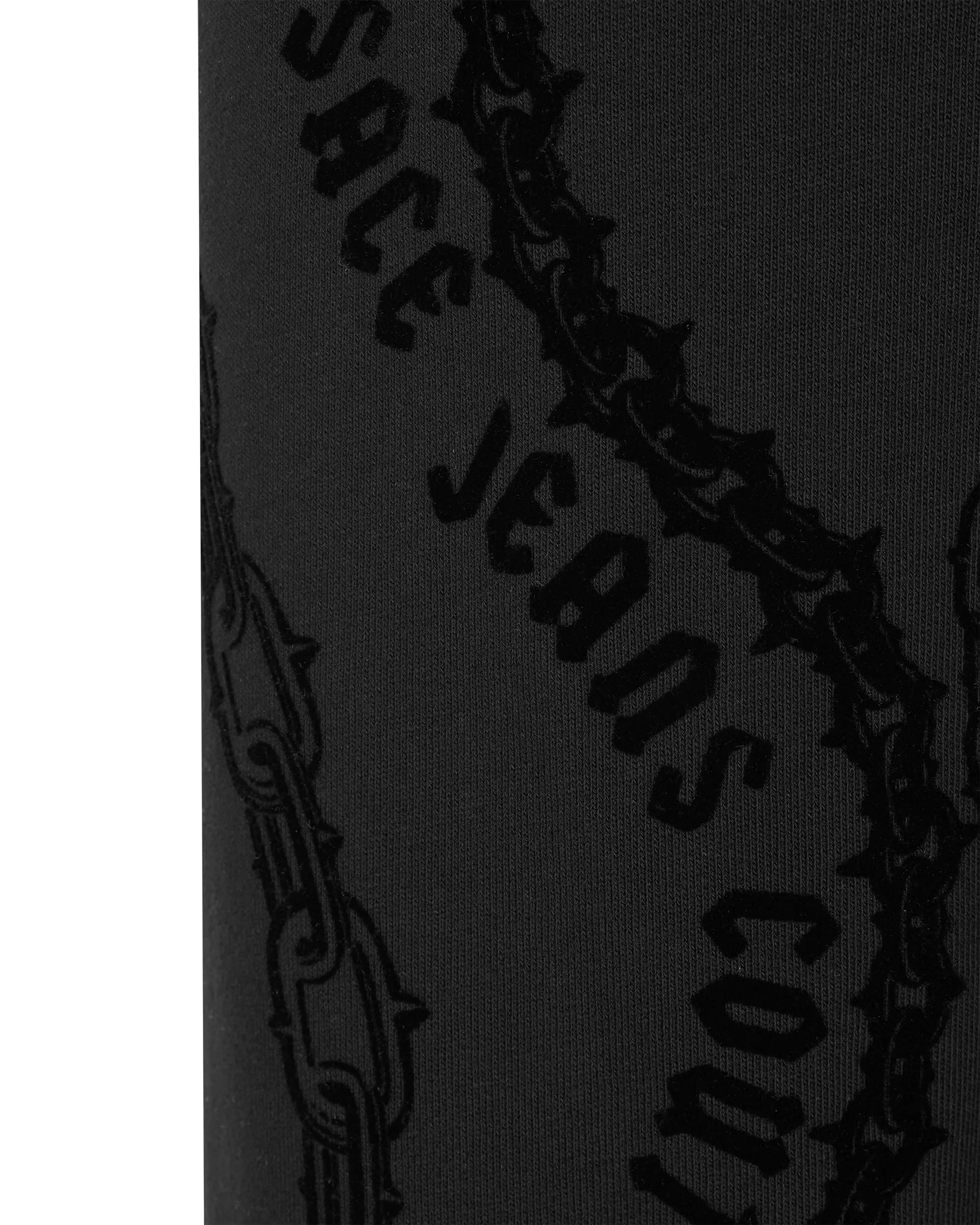 Chain Print Logo Drawstring Sweatpants