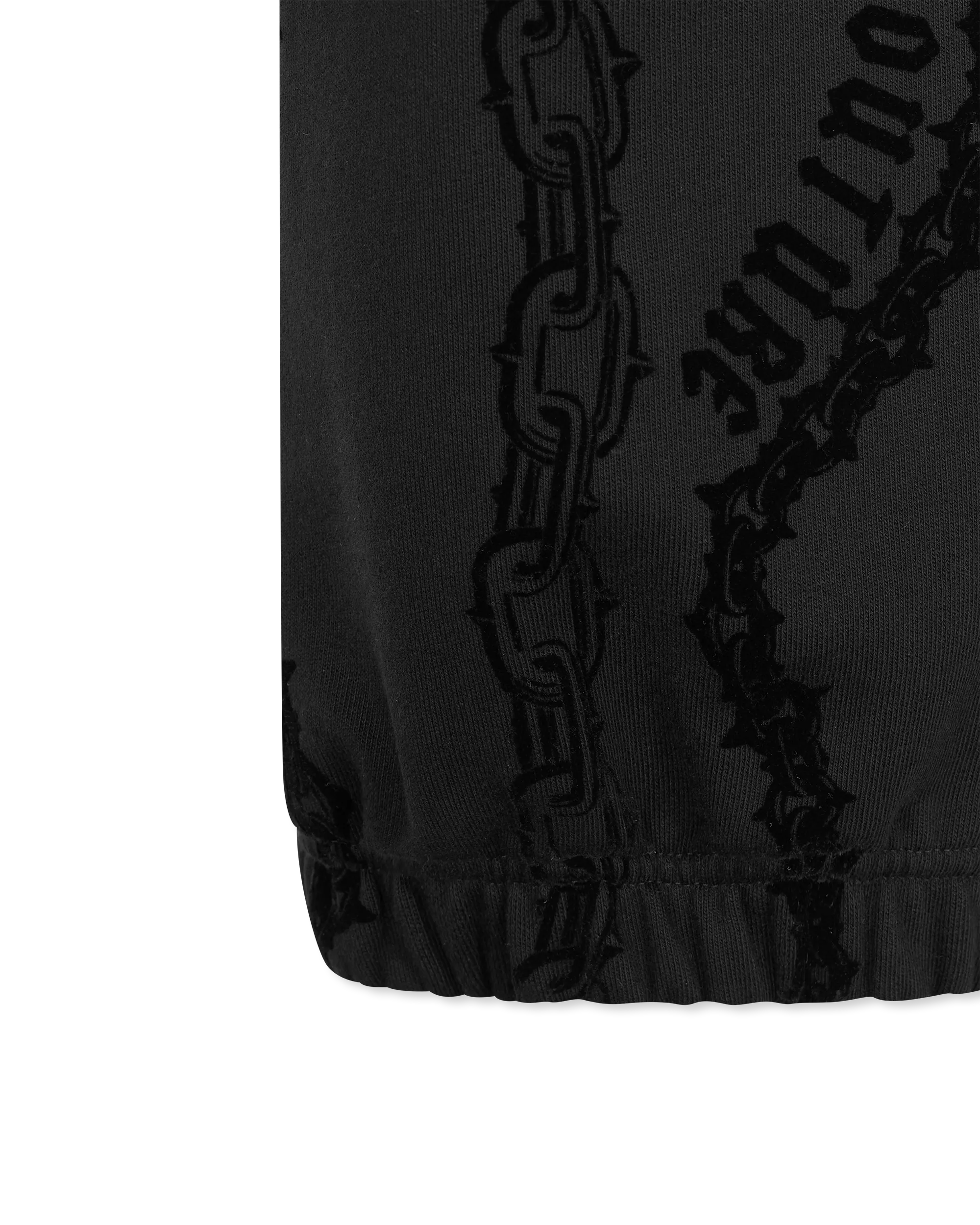 Chain Print Logo Drawstring Sweatpants