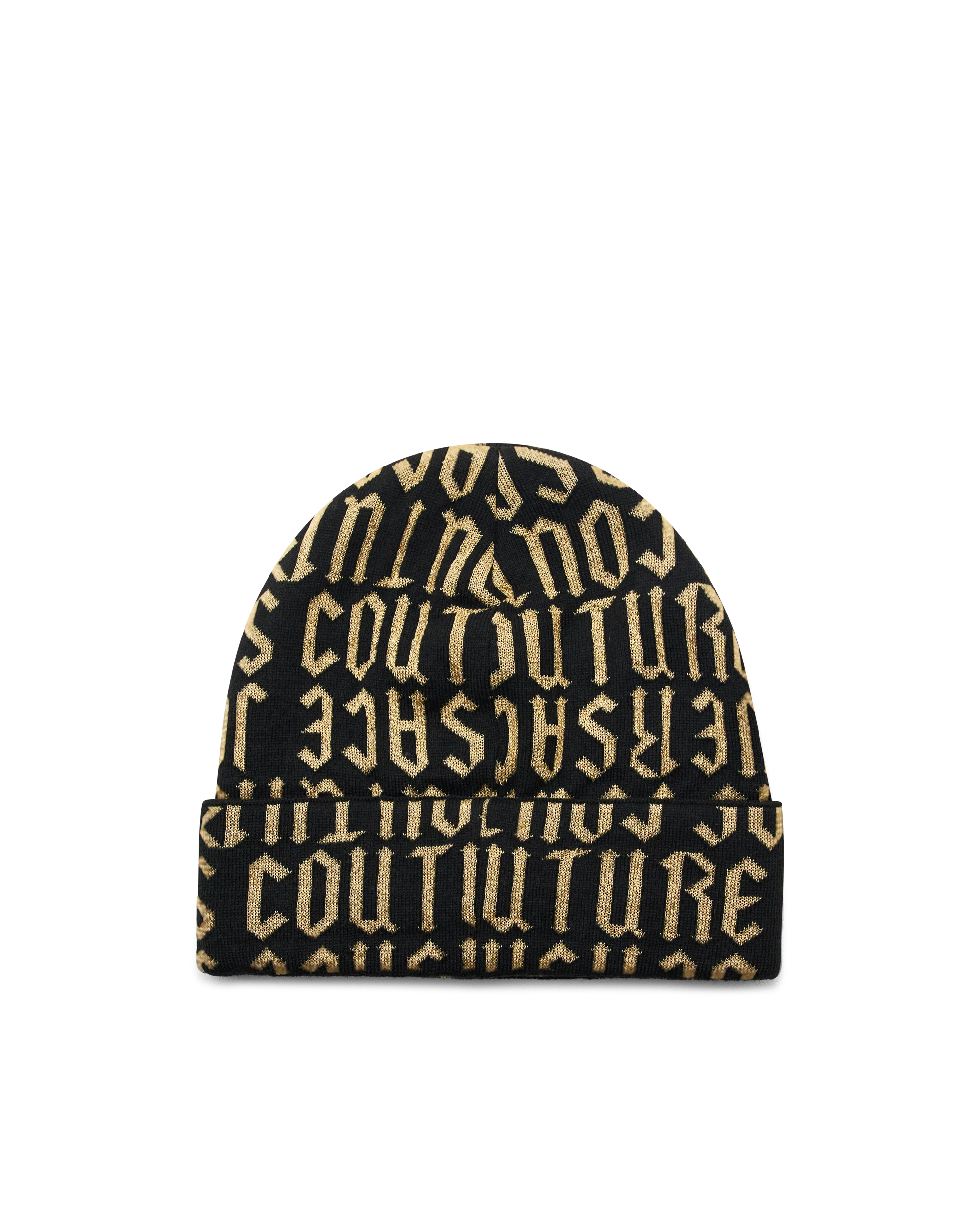 Intarsia Knit Logo Beanie