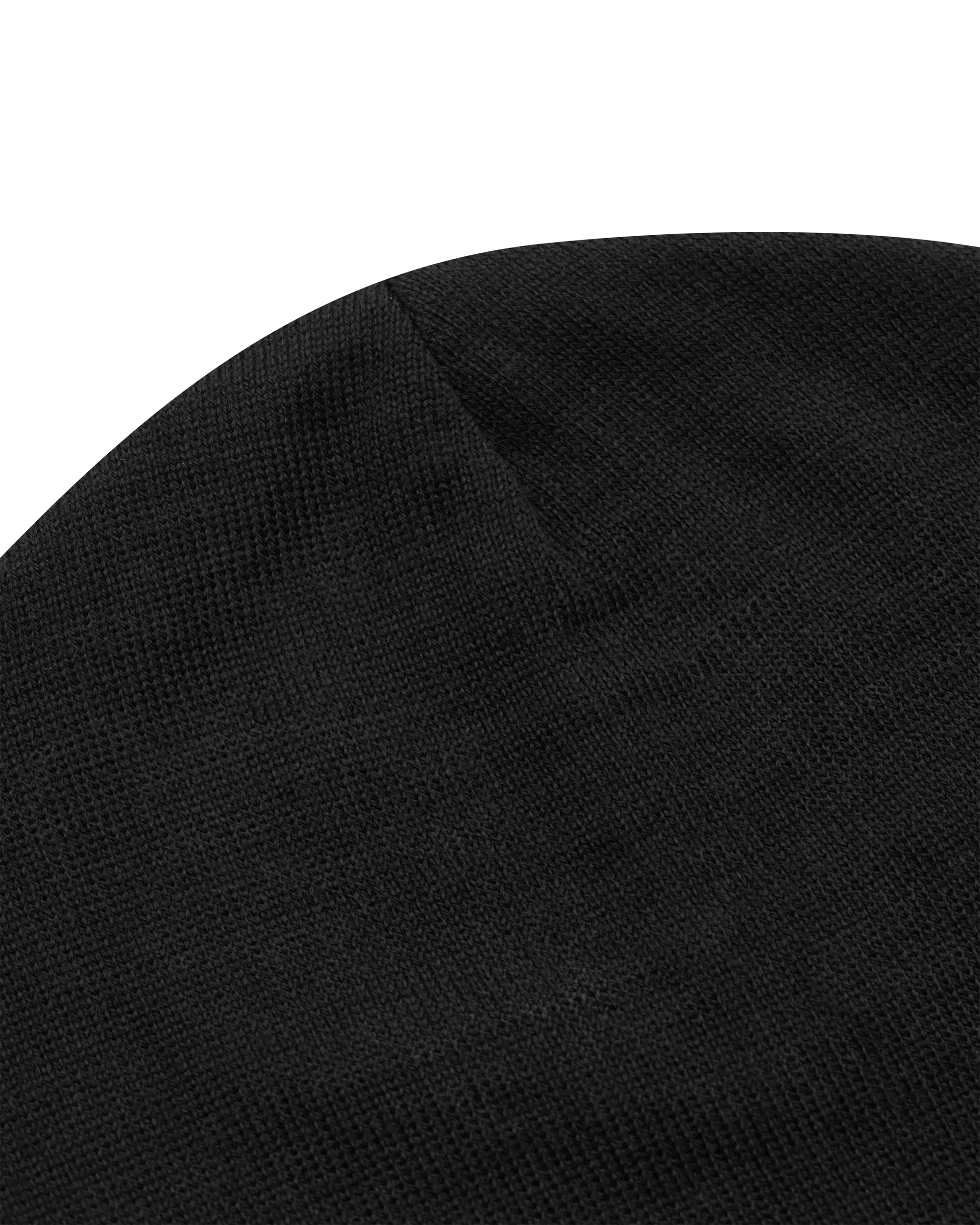 Two-Tone Knit Logo Beanie