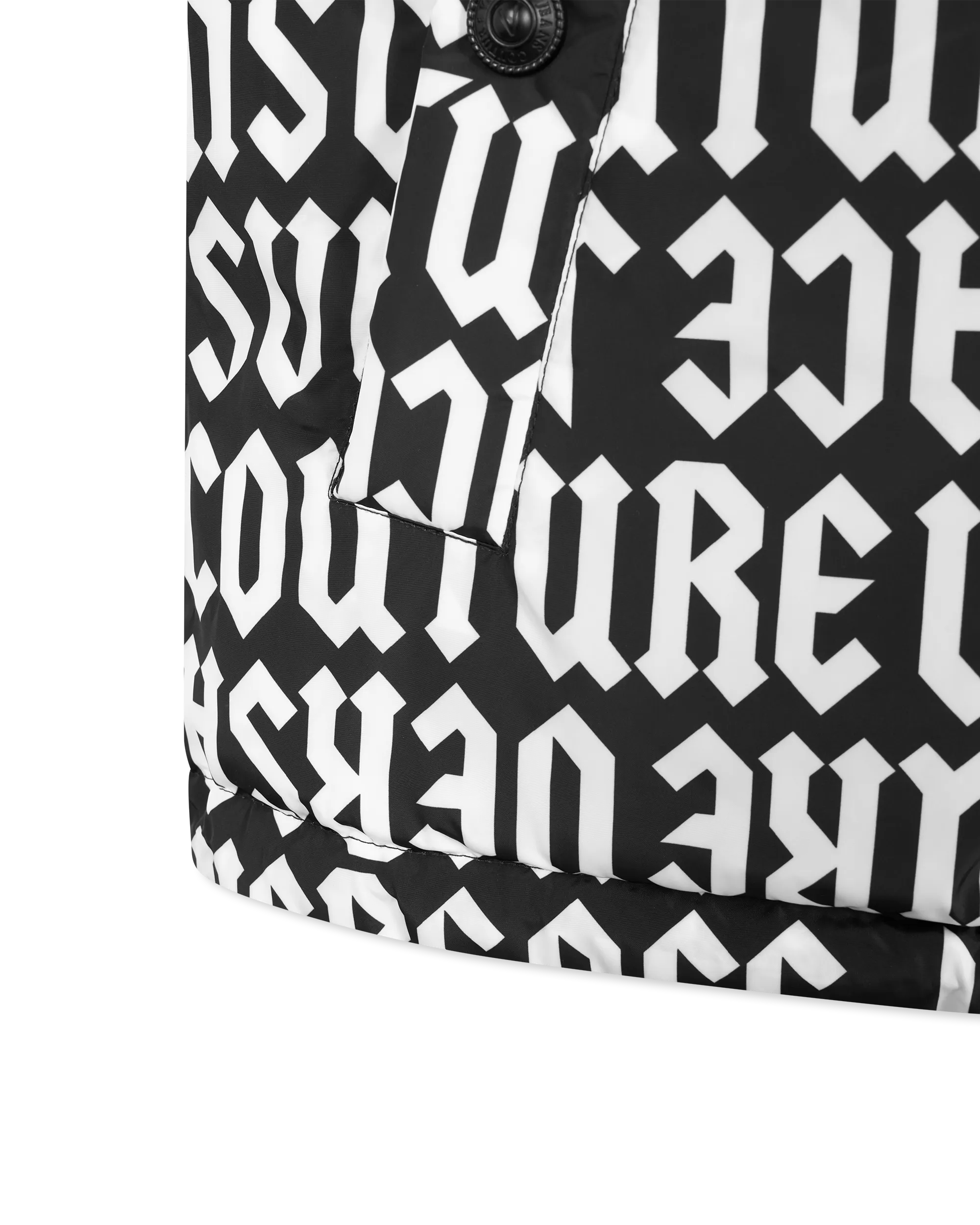 Logomania Reversible Puffer Vest