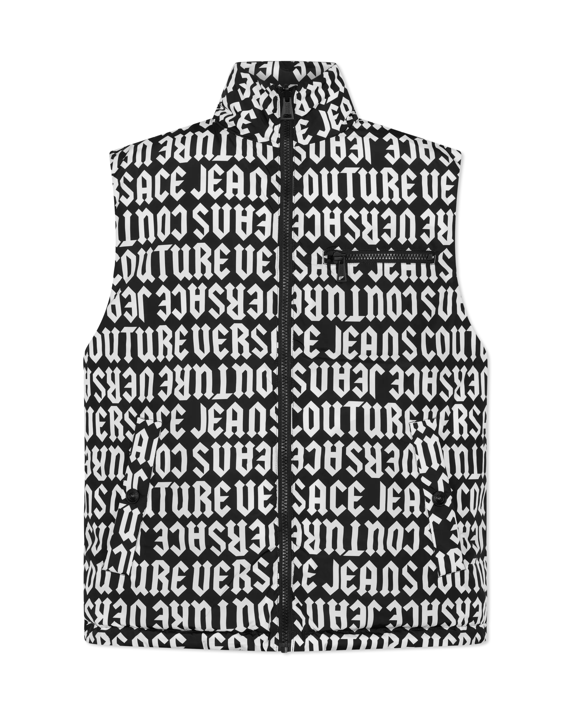 Logomania Reversible Puffer Vest