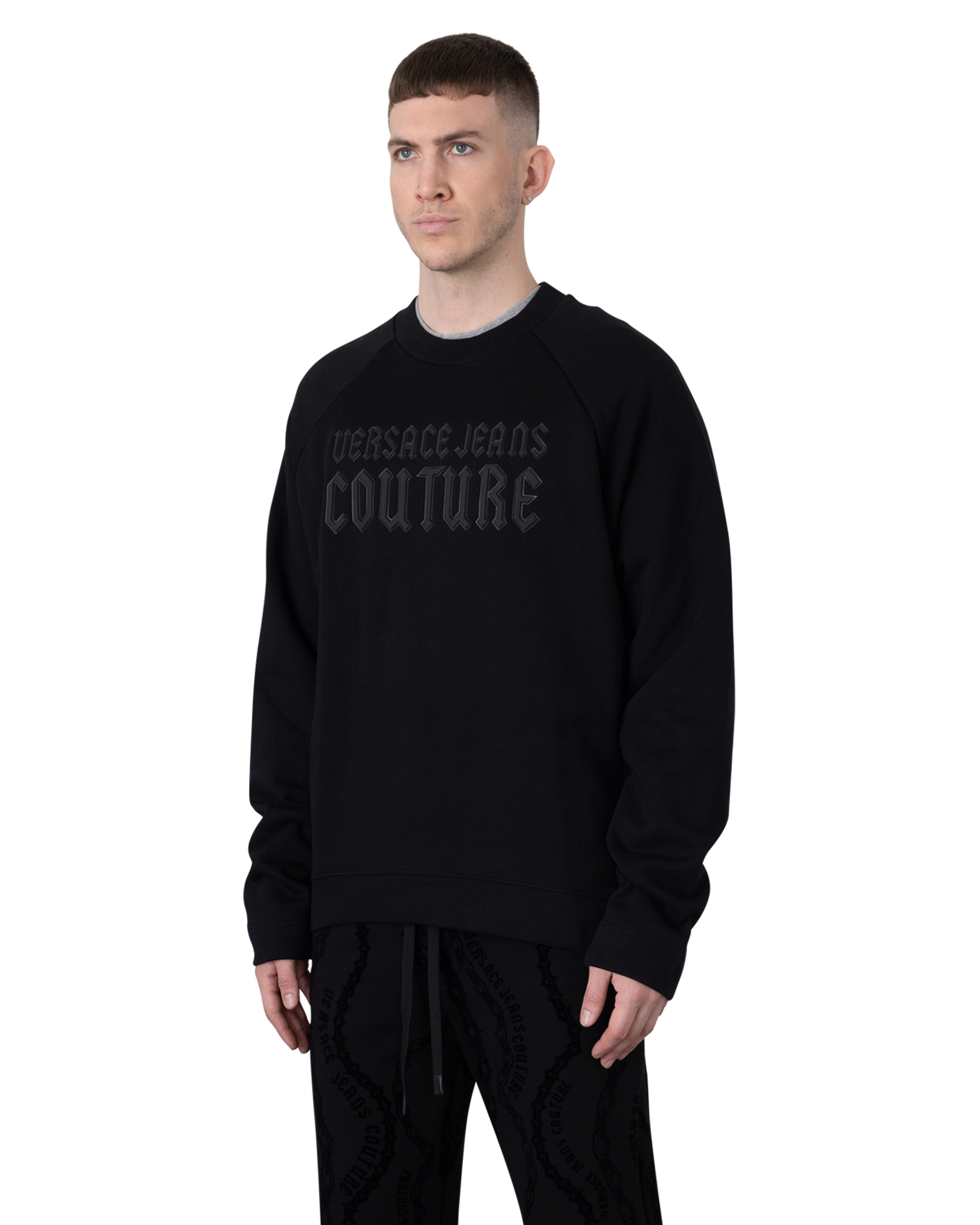 Gothic Logo Relax-Fit Sweatshirt