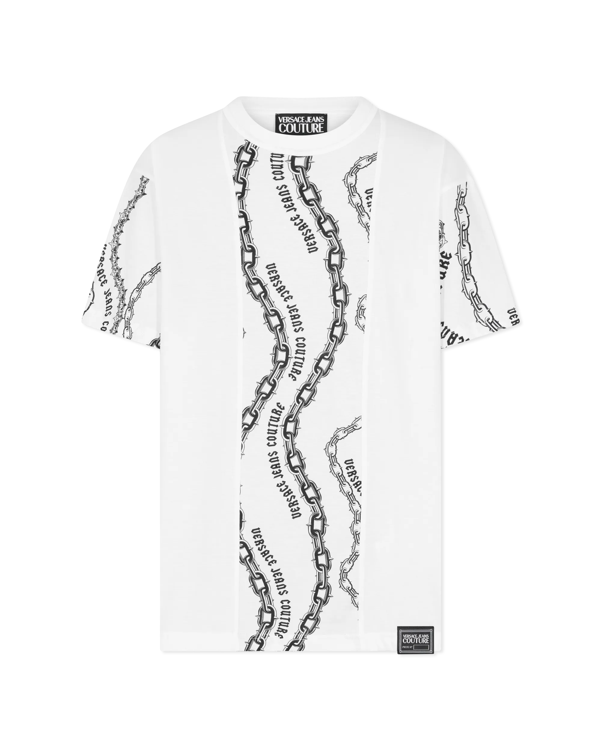 Chain Couture Panel T-Shirt