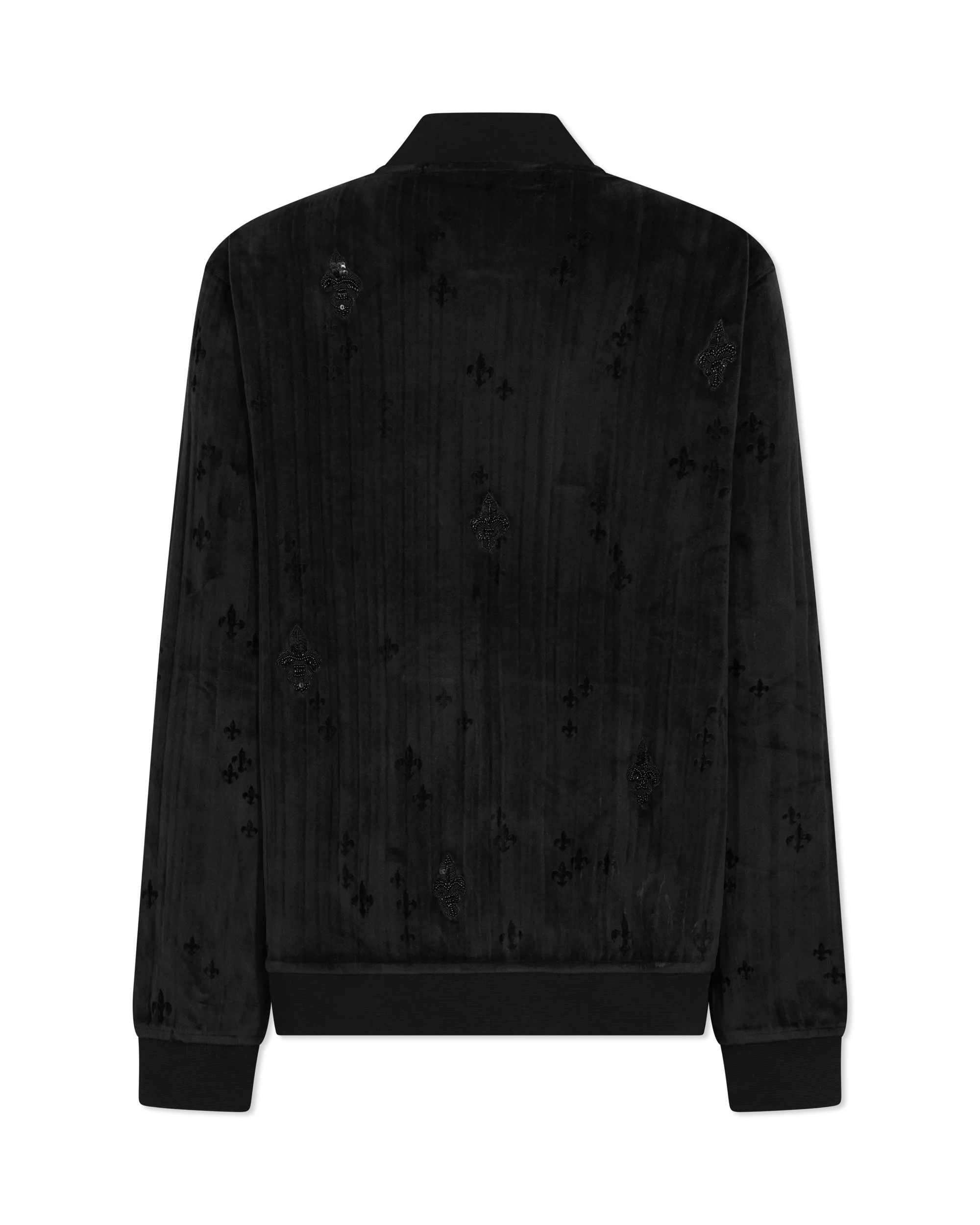 Clavier Velour Bomber Jacket