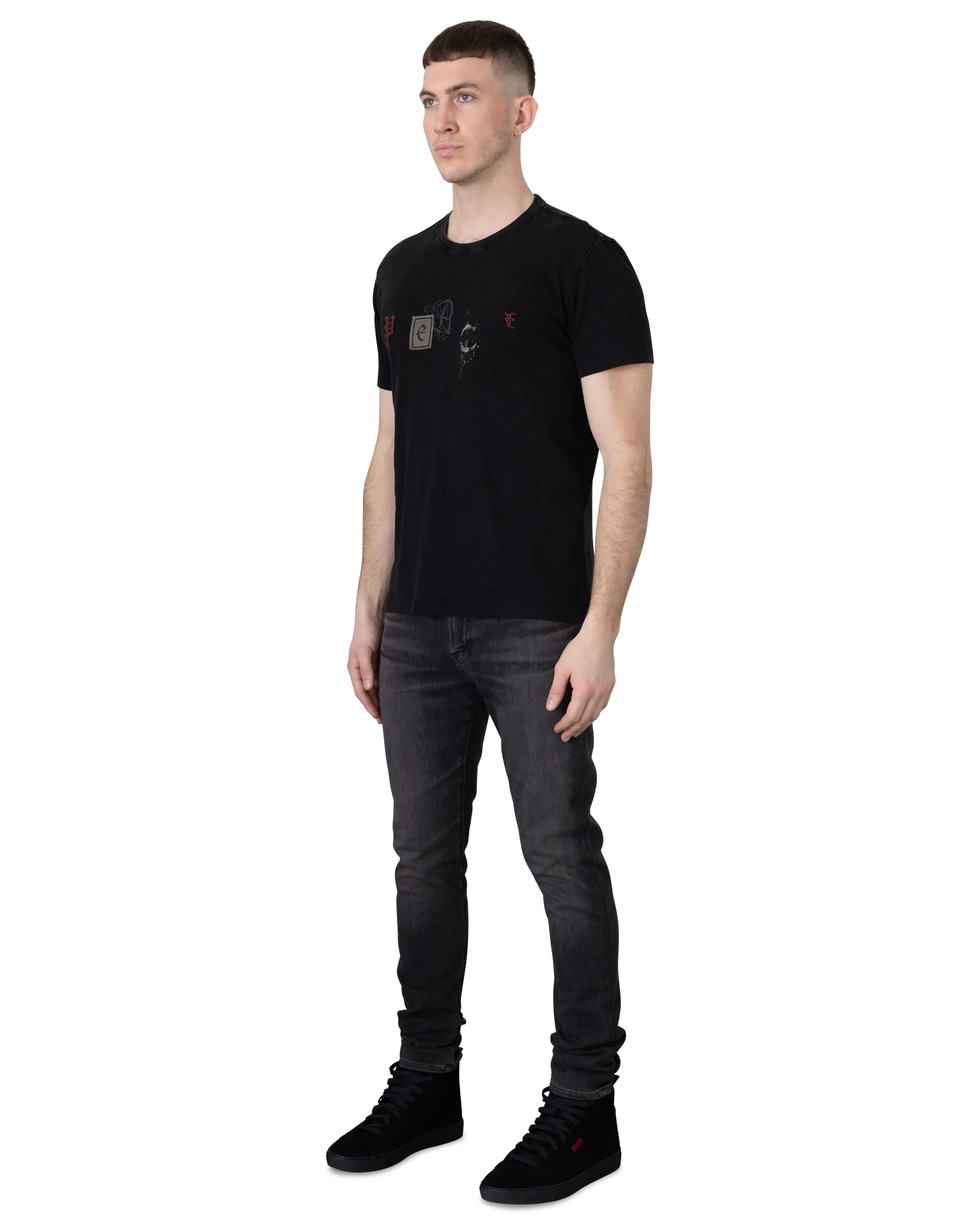 Peace Embellished T-shirt