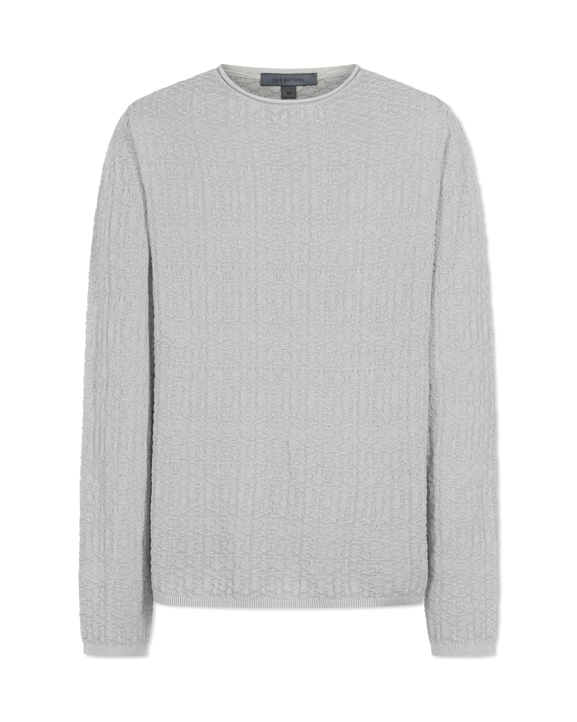 Riley Textured Crewneck Sweater