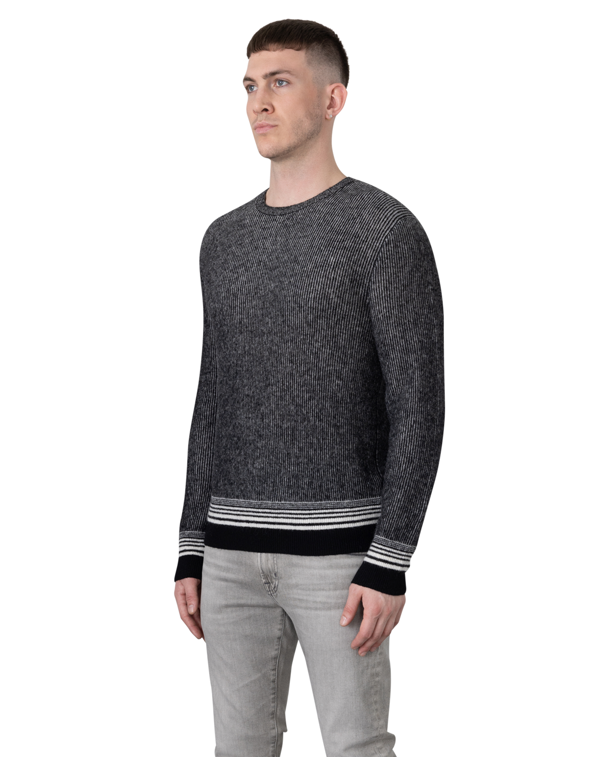Tomar Striped Crewneck Sweater