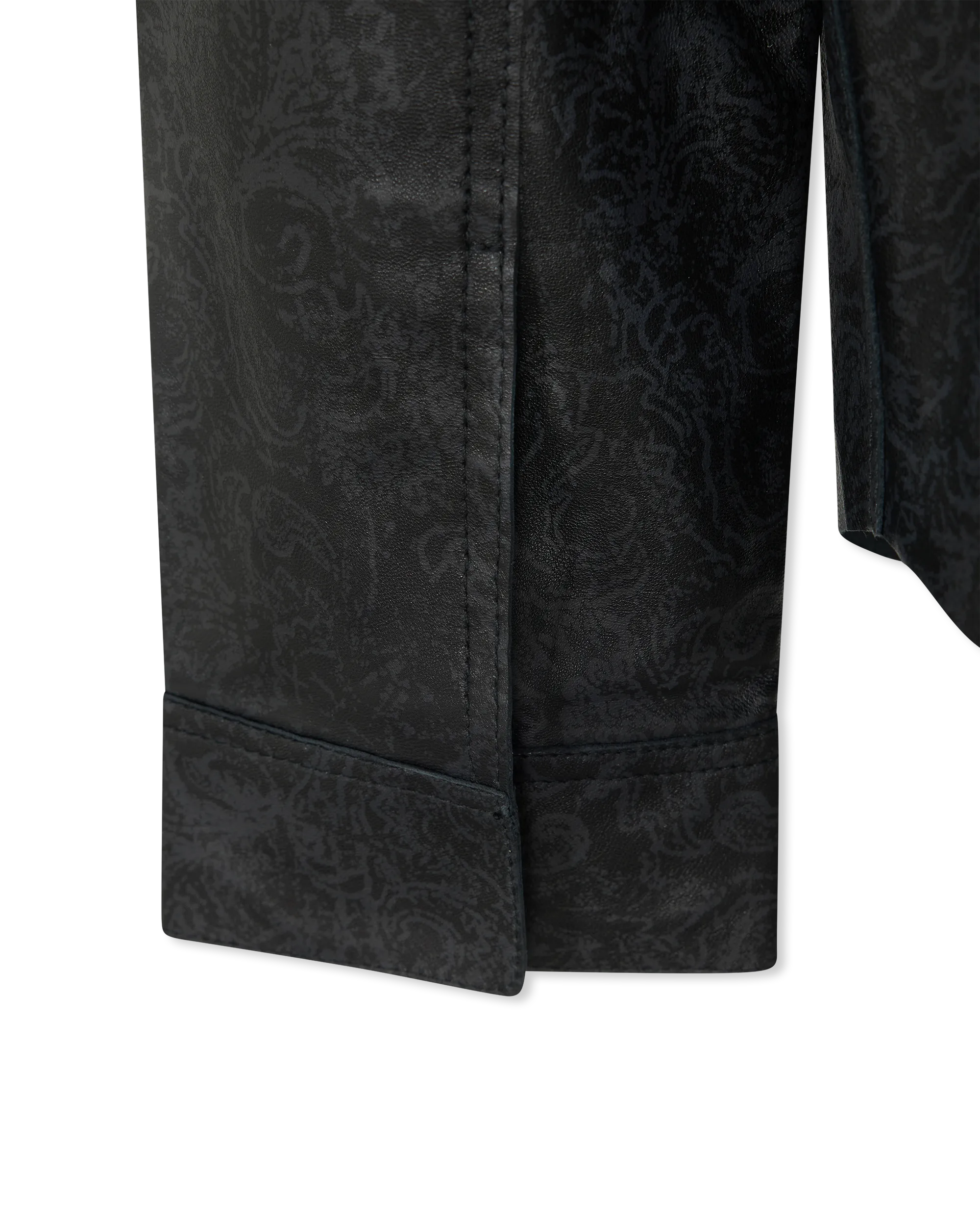 Travis Leather Shirt Jacket