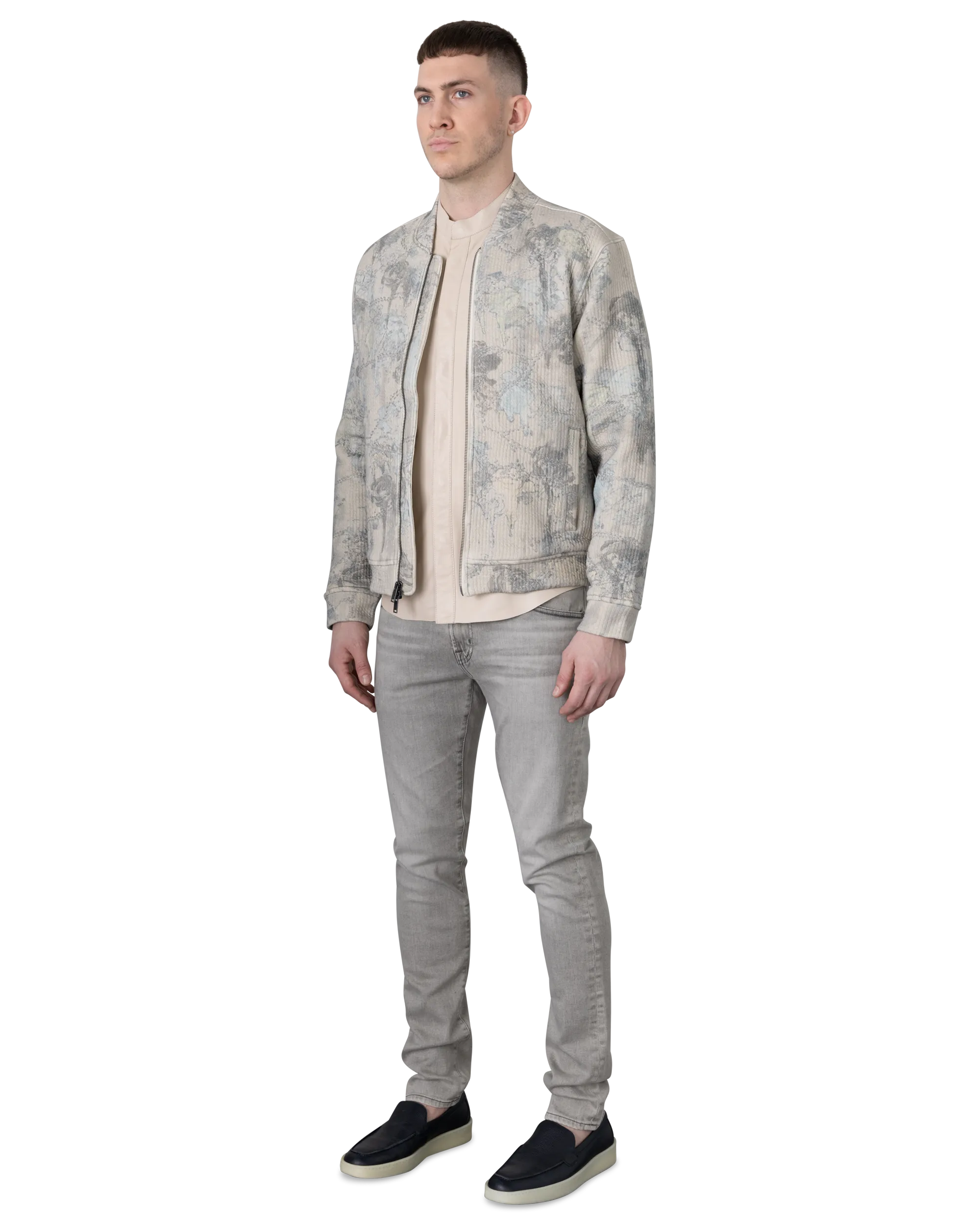 Goldberg Quilted Bomber