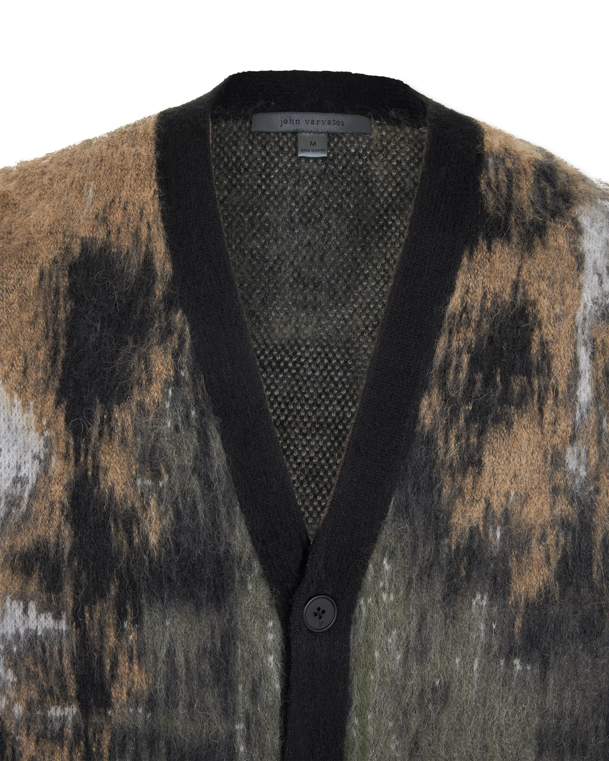 Dio Multi-Color Jacquard Cardigan