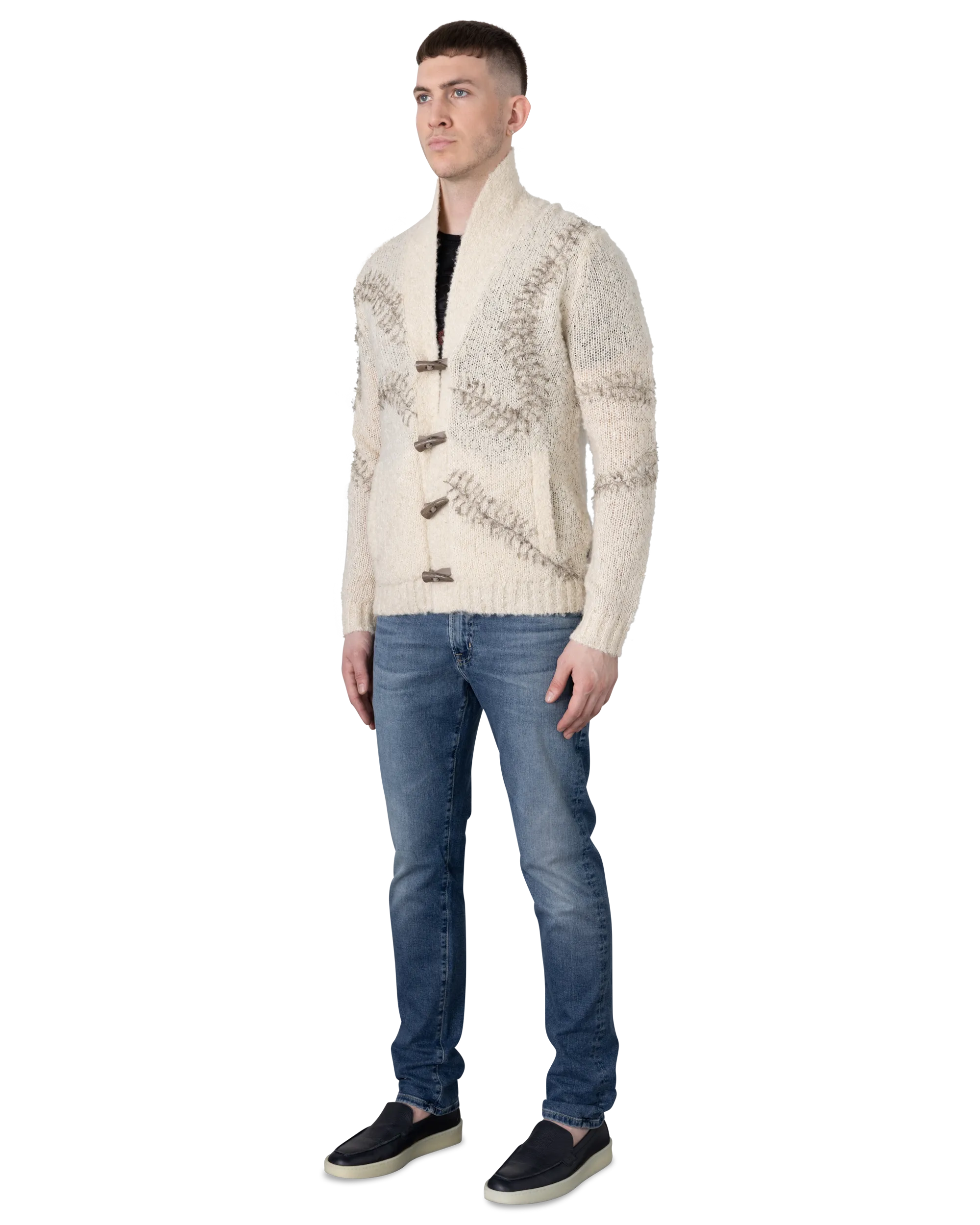Oswald Toggle-Button Cardigan