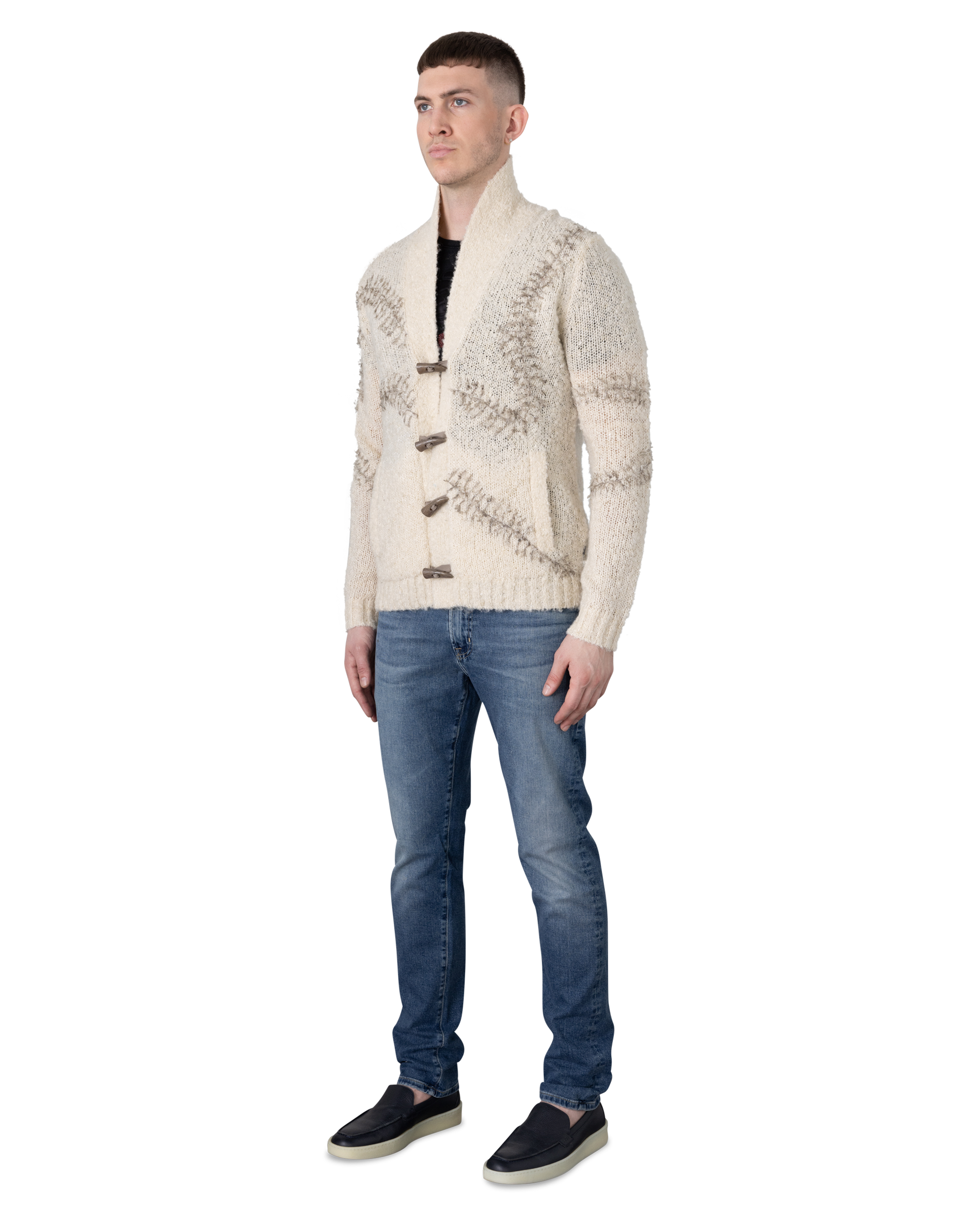 Oswald Toggle-Button Cardigan