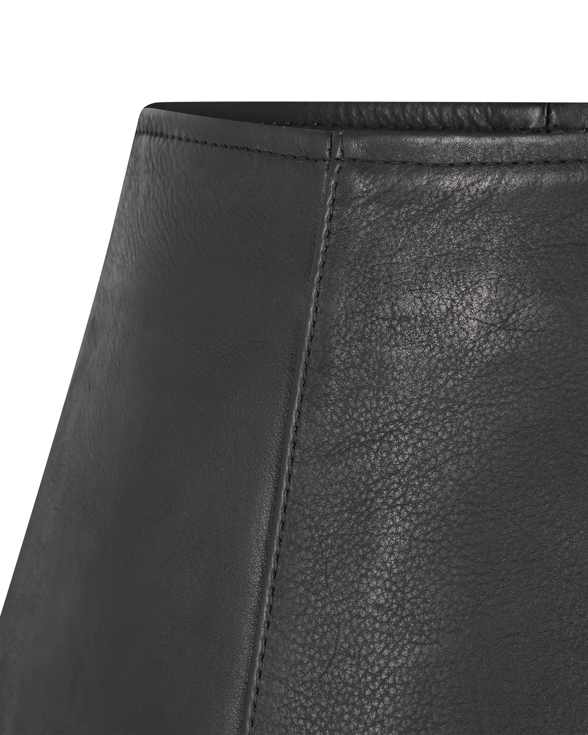Cillian Leather Mini Skirt