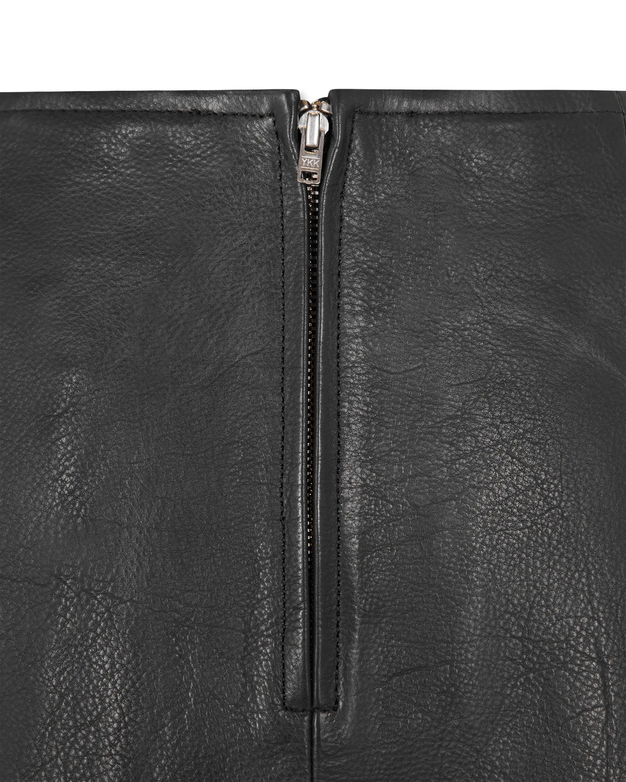 Cillian Leather Mini Skirt