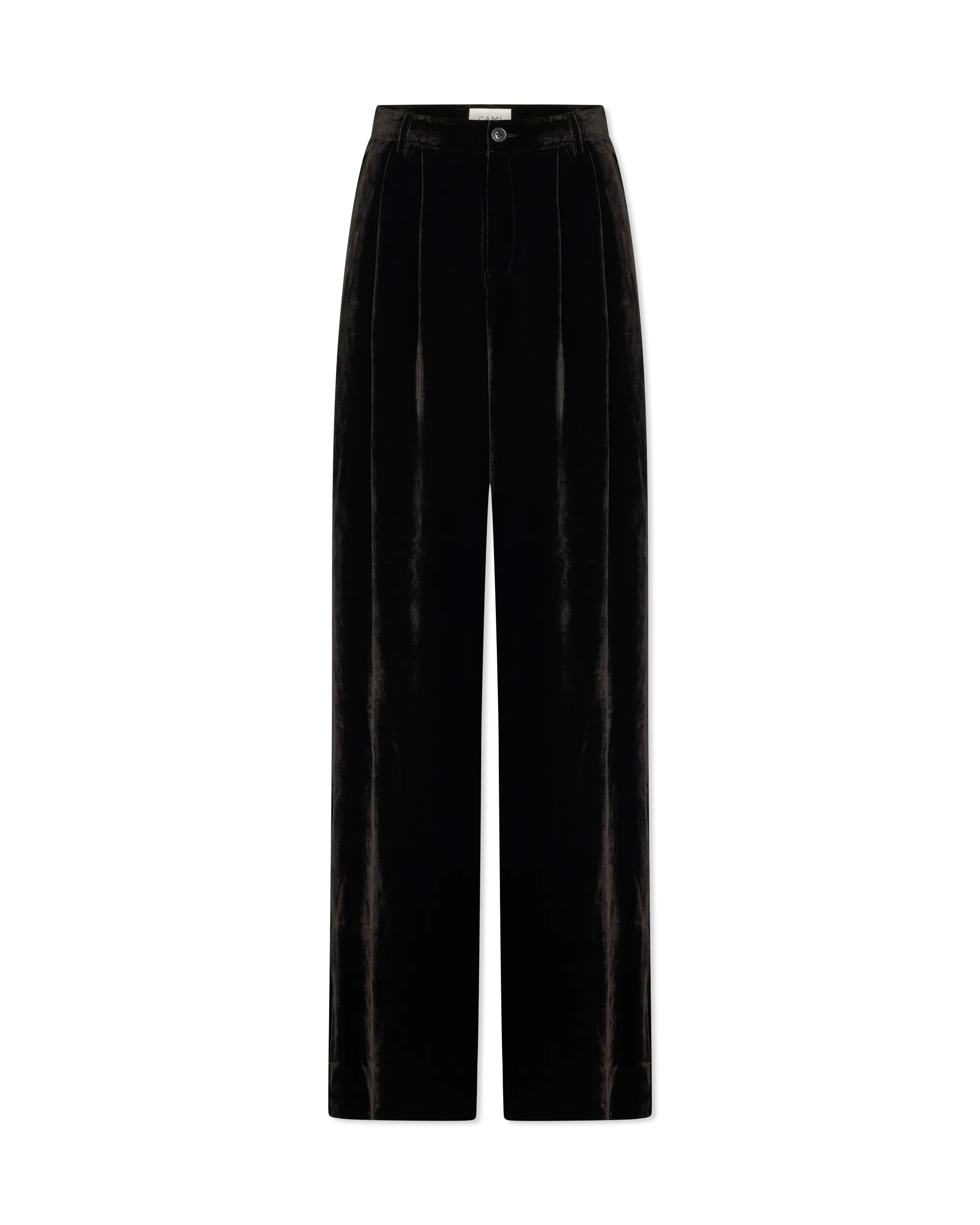 Rylie Wide-Leg Velvet Pants