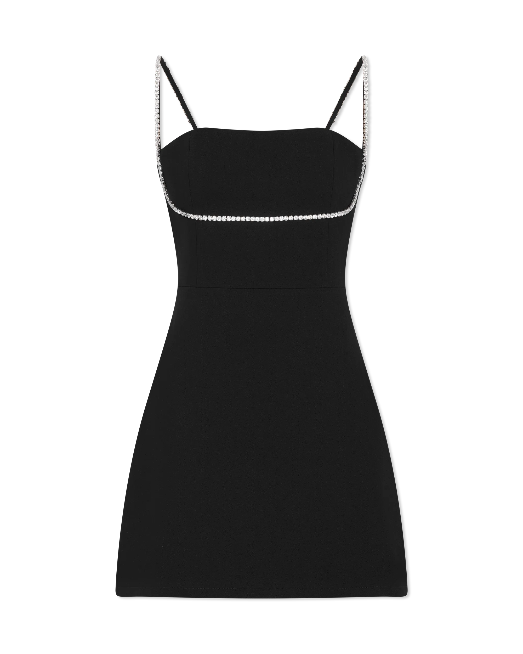 Sayu Crystal Halter Mini Cami Dress