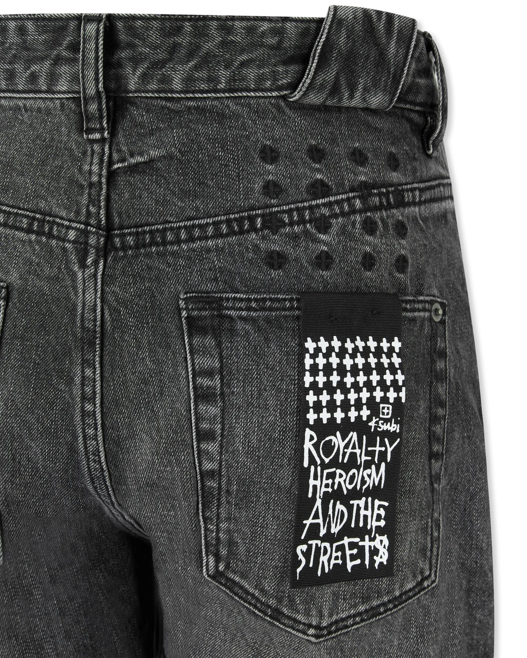 Ksubi Jeans Chitch Replika Black Selvedge Jeans