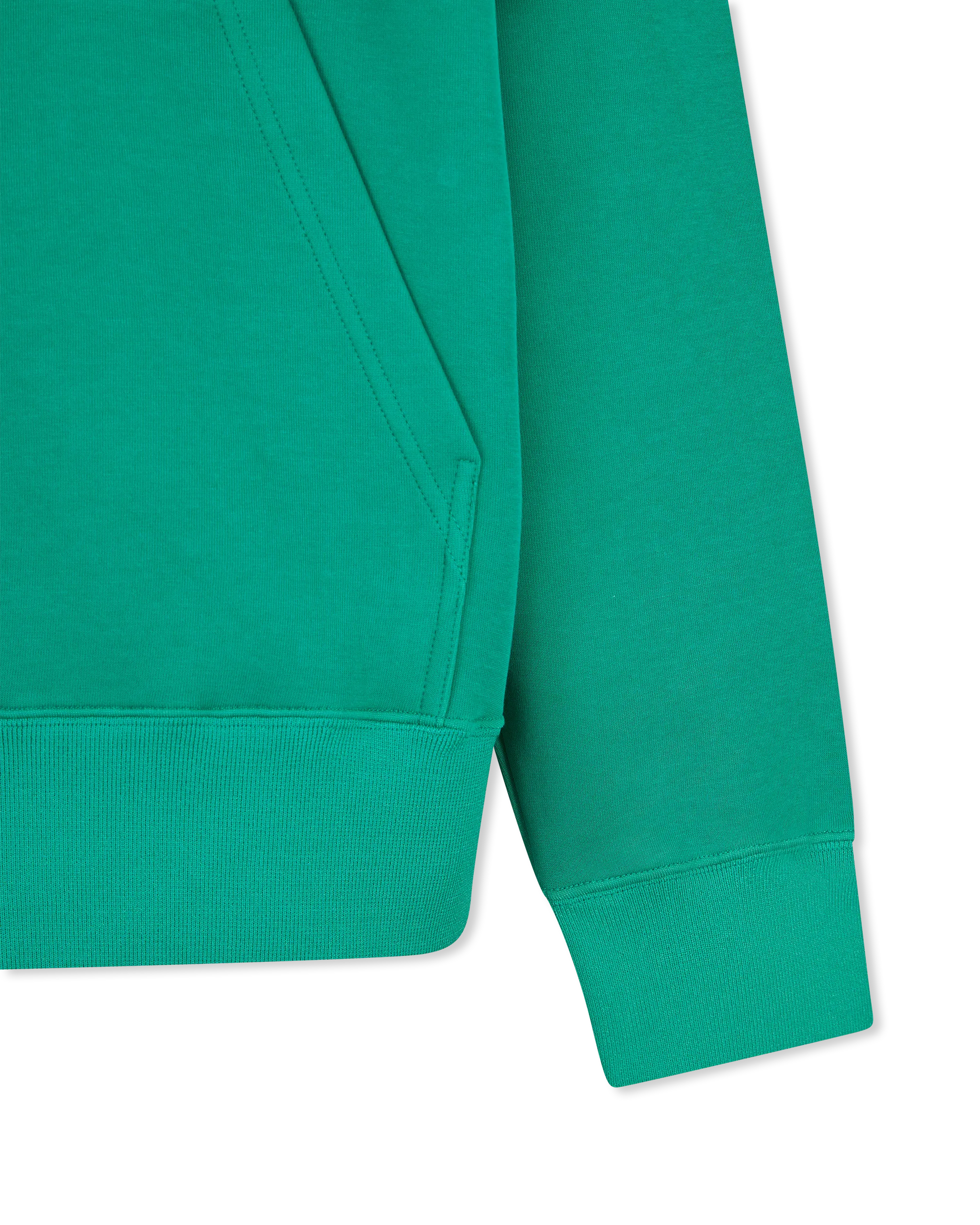 Leaf Green Cotton Mackage KRYSTIAN Double-Face Hoodie by Mackage | DIHSAN