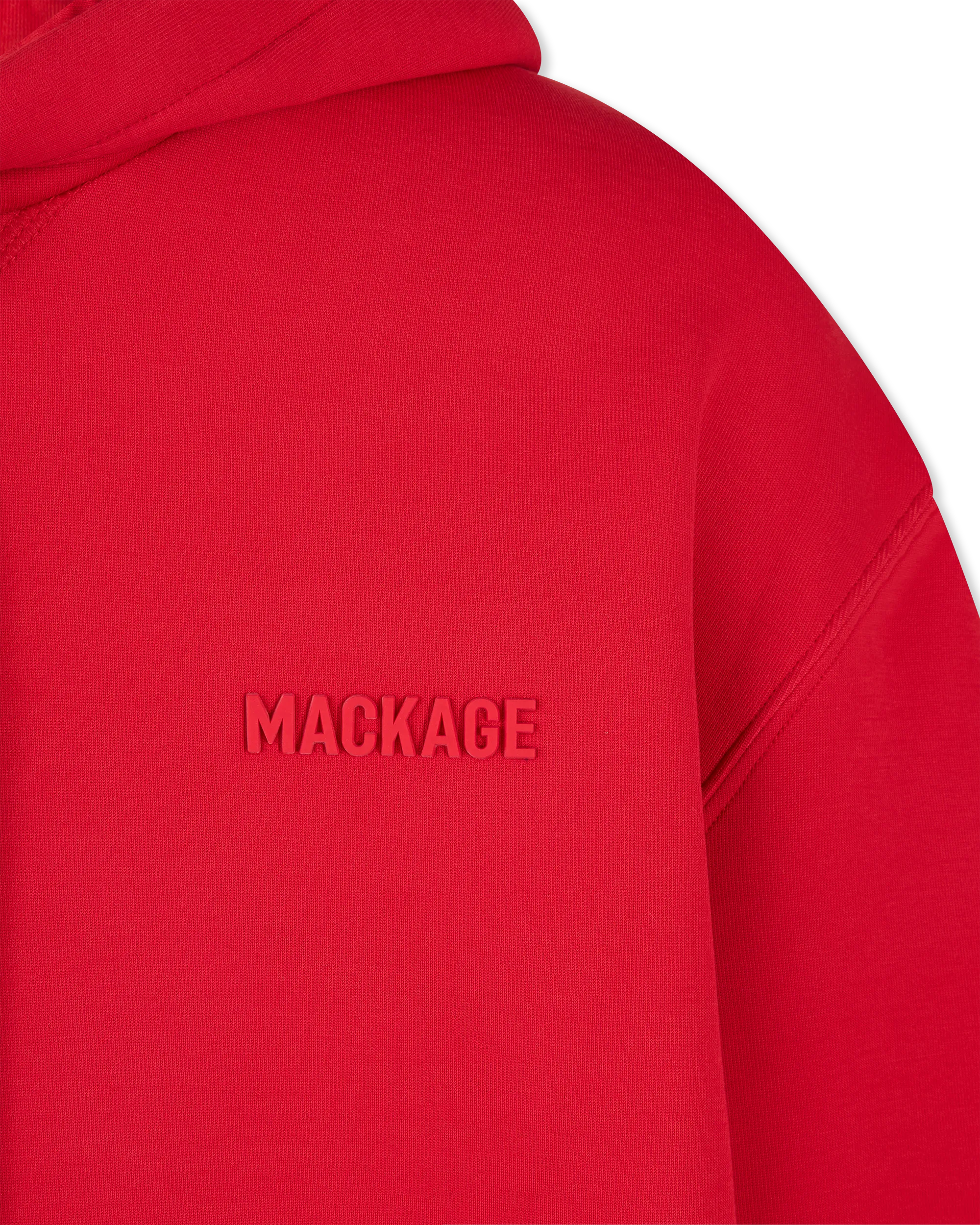 Lava Cotton Mackage KRYSTIAN Double-Face Hoodie by Mackage | DIHSAN