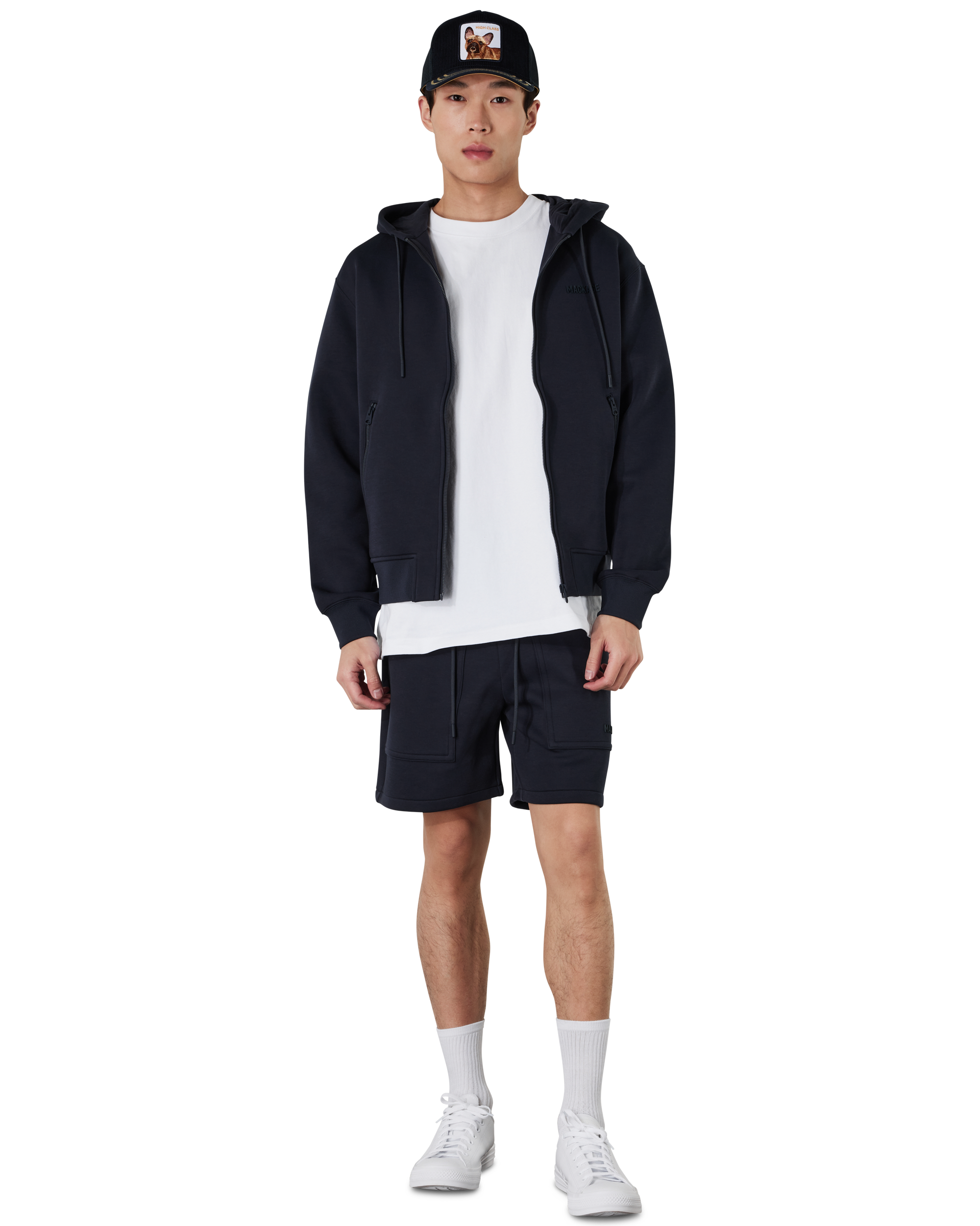 Mackage ELWOOD-R Double-Face Jersey Shorts