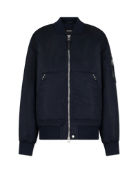 EMILIO Satin Bomber Jacket