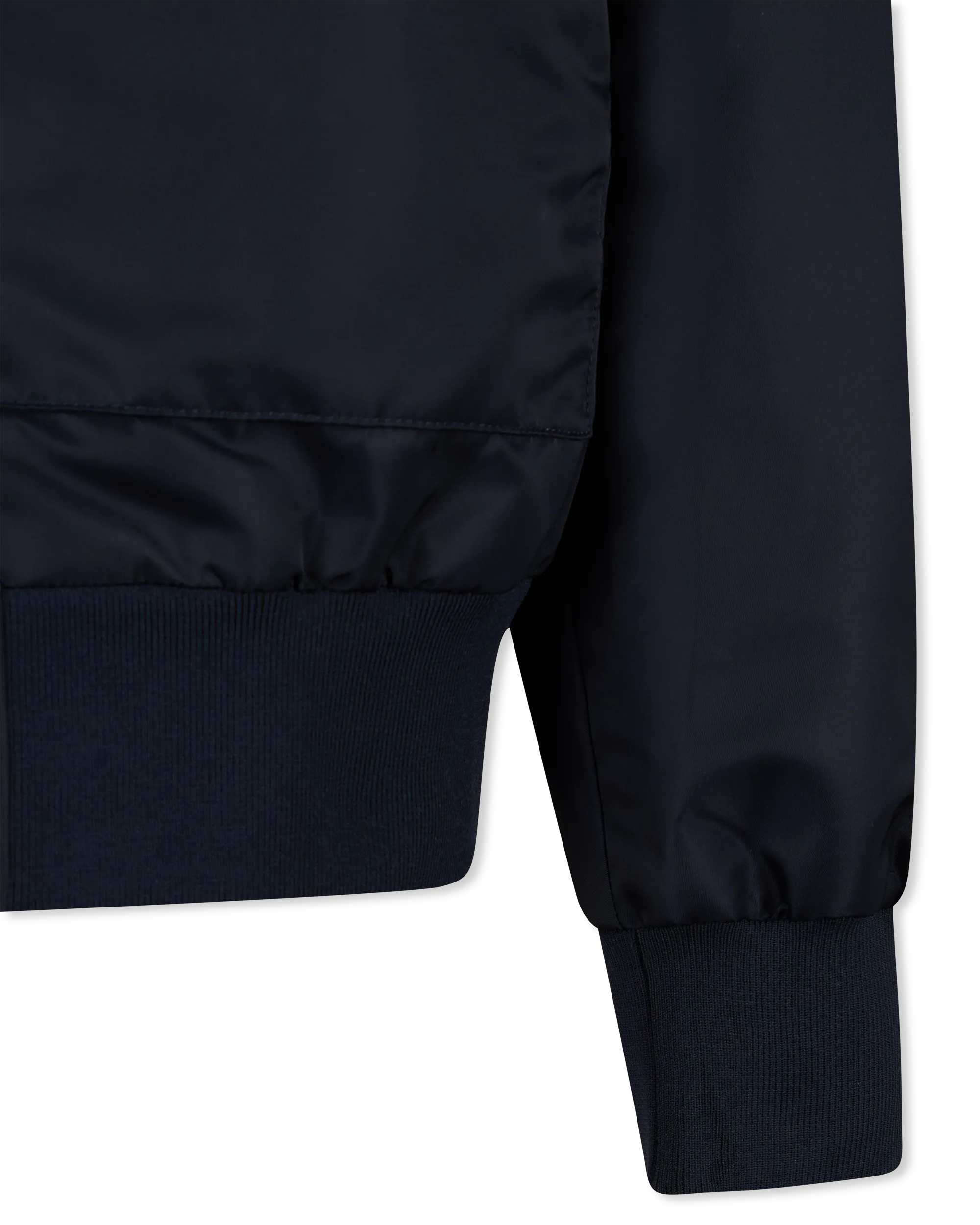 EMILIO Satin Bomber Jacket