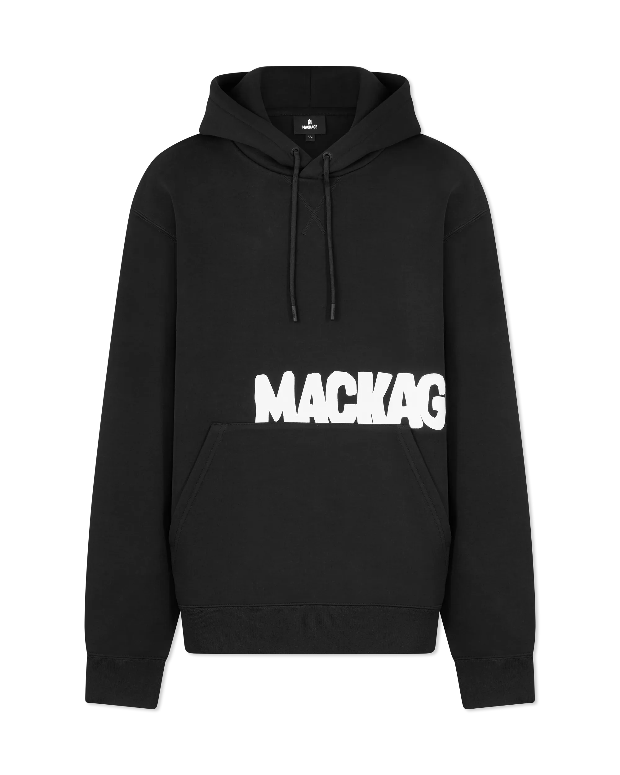 Mackage KRYSTIAN-PR Double-Face Jersey Logo Hoodie