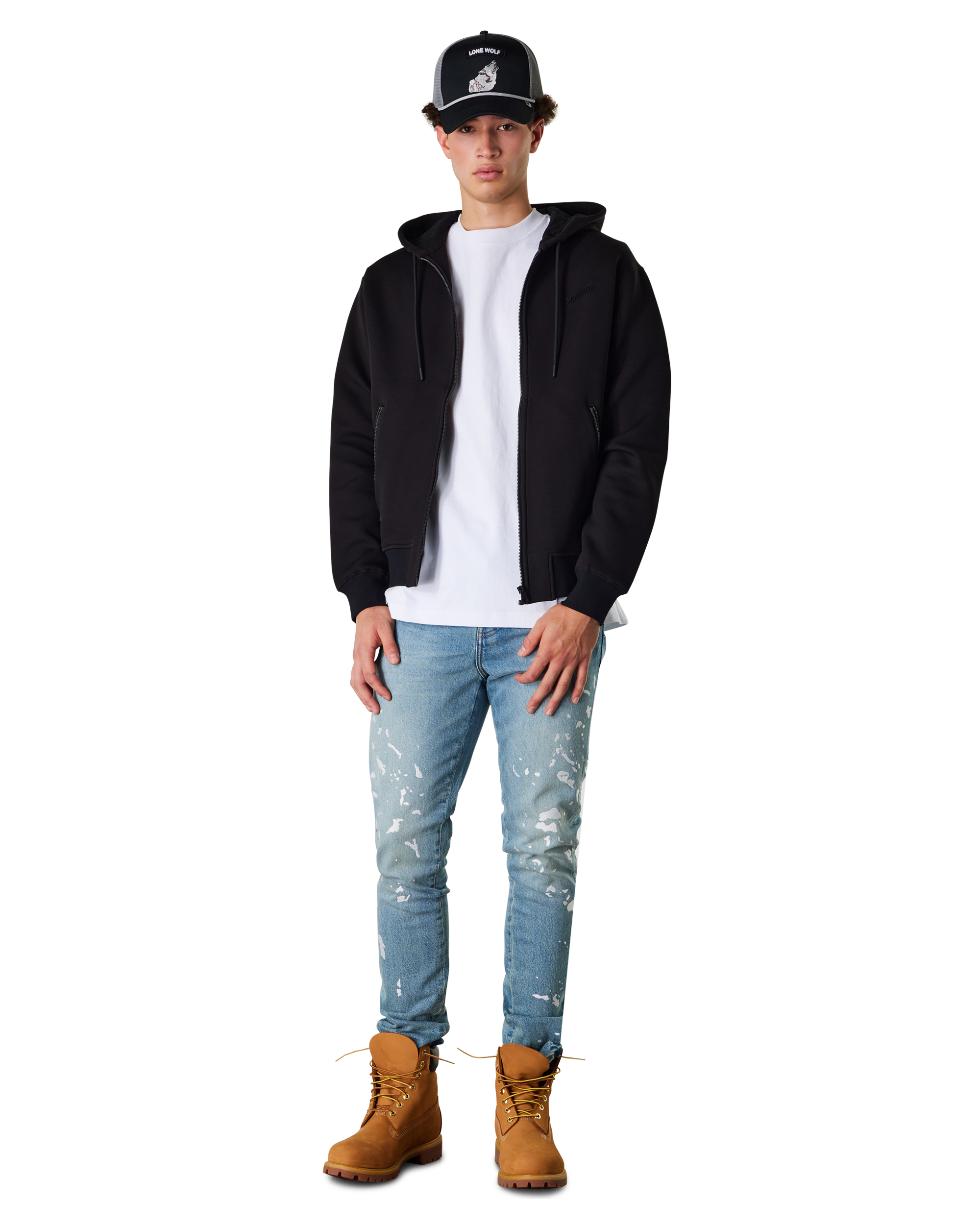 Purple Jeans P005 Manganese Paint Jeans