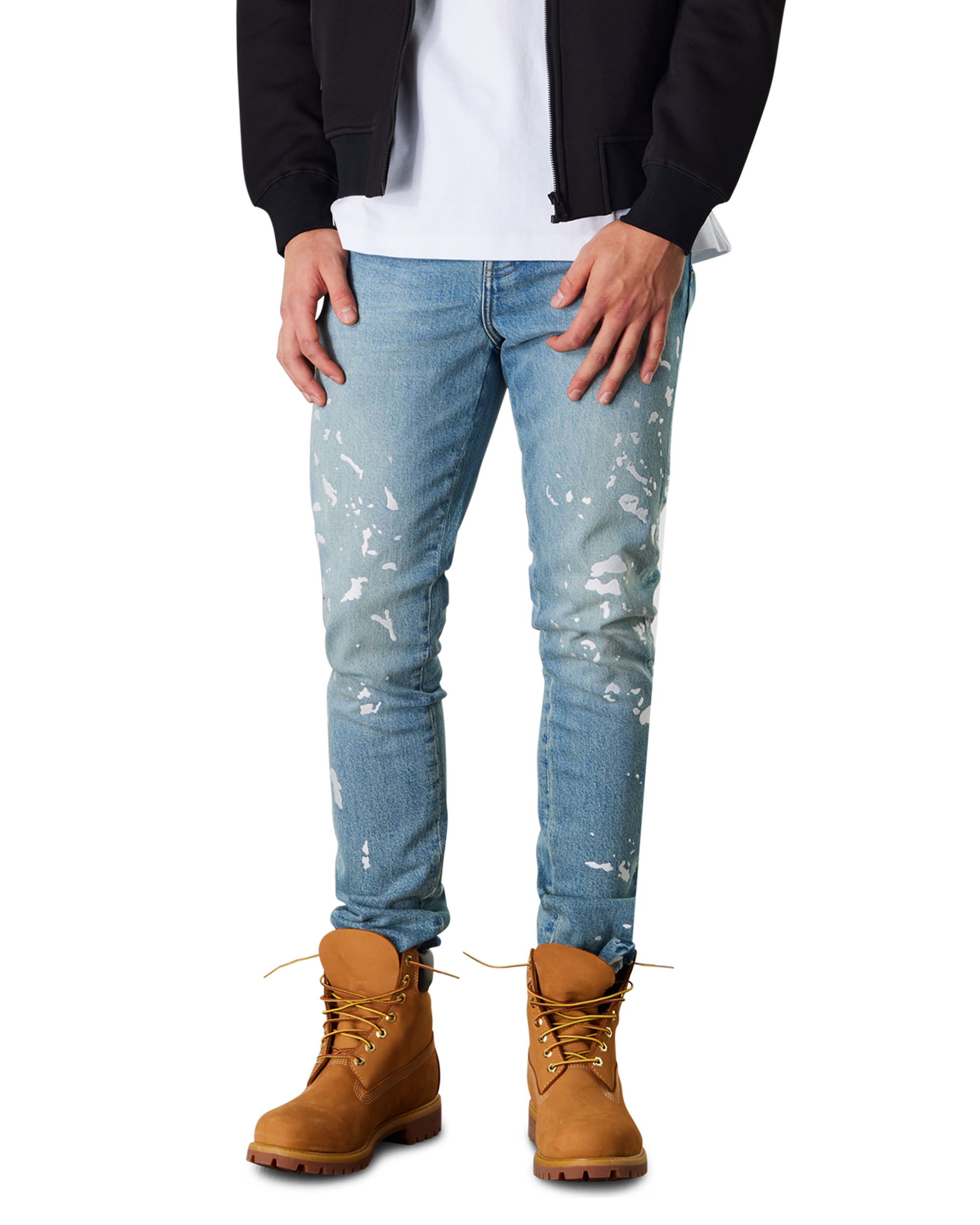 Purple Jeans P005 Manganese Paint Jeans