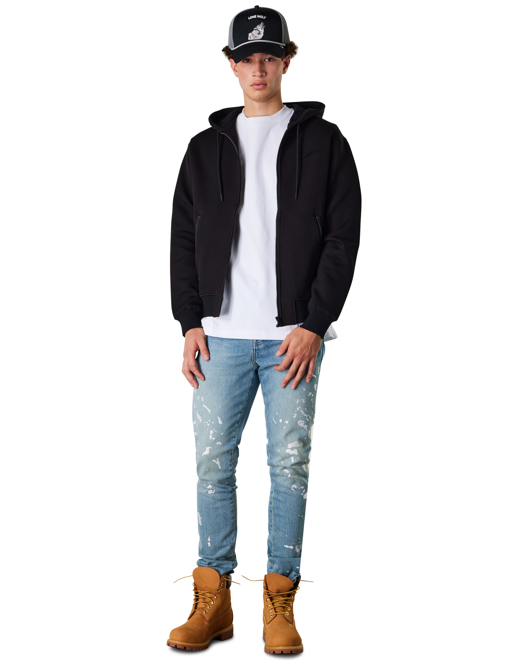 Mackage KRYSTOS Double-Face Zip-Up Hoodie